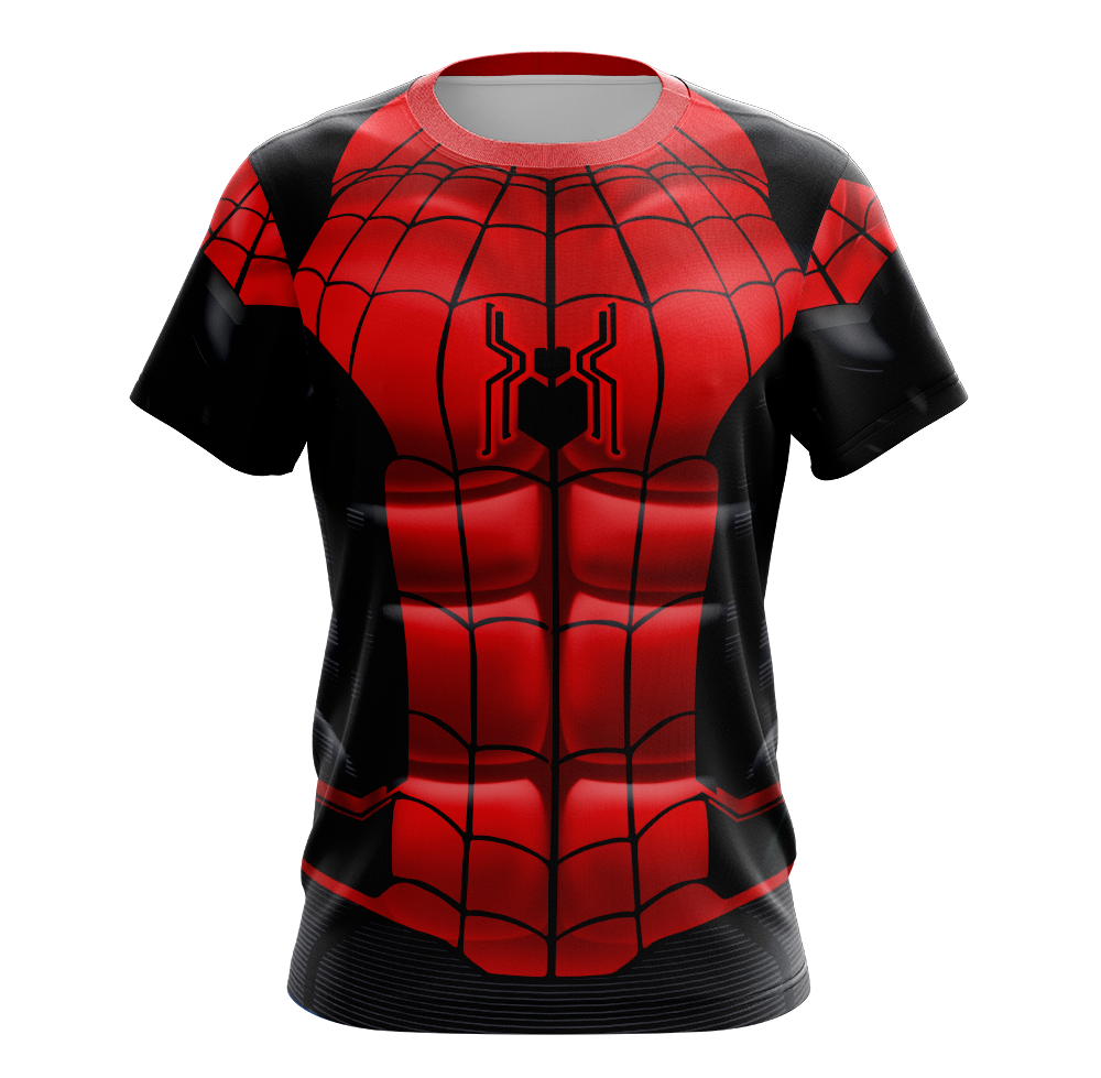 Spider-Man Far From Home (Tom Holland) Dry Fit T-Shirt - Tank Top Cosplay Tee