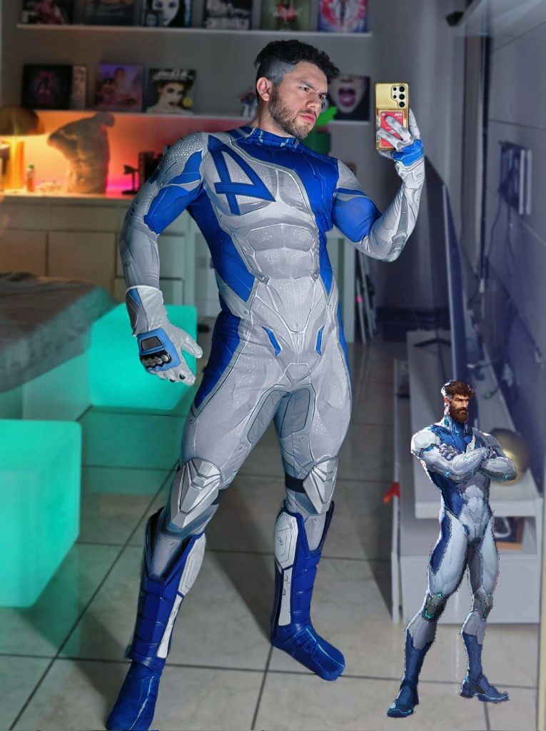Invisible Woman (Marvel Rivals) Costume - Women's Cosplay Suit