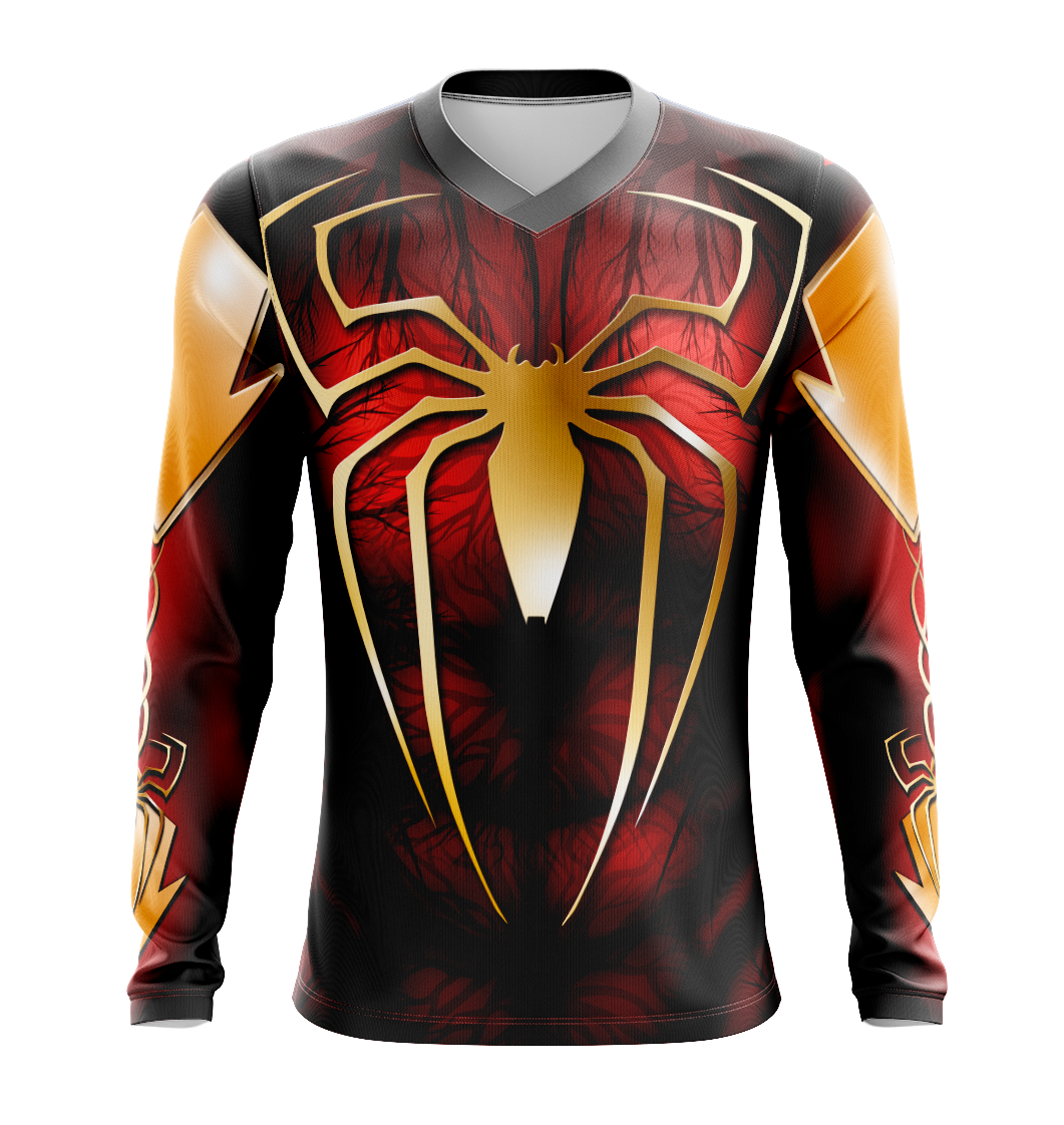 Iron Spider Comic Dry Fit T-Shirt - Short Sleeve Cosplay Tee