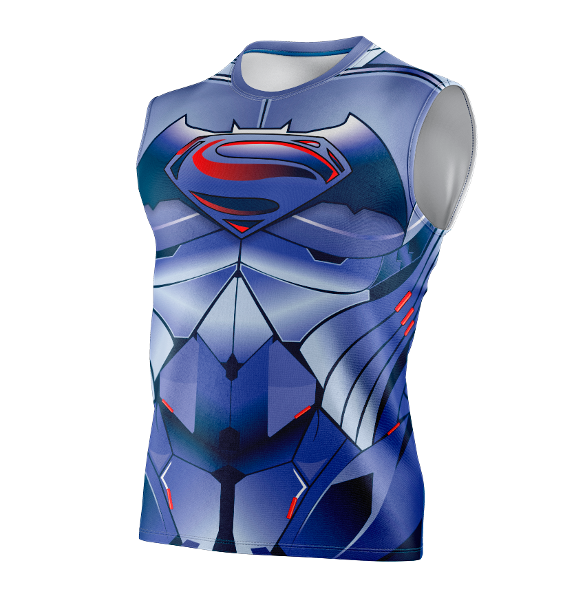 Batman v Superman Movie Dry Fit T-Shirt - Tank Top Cosplay Tee
