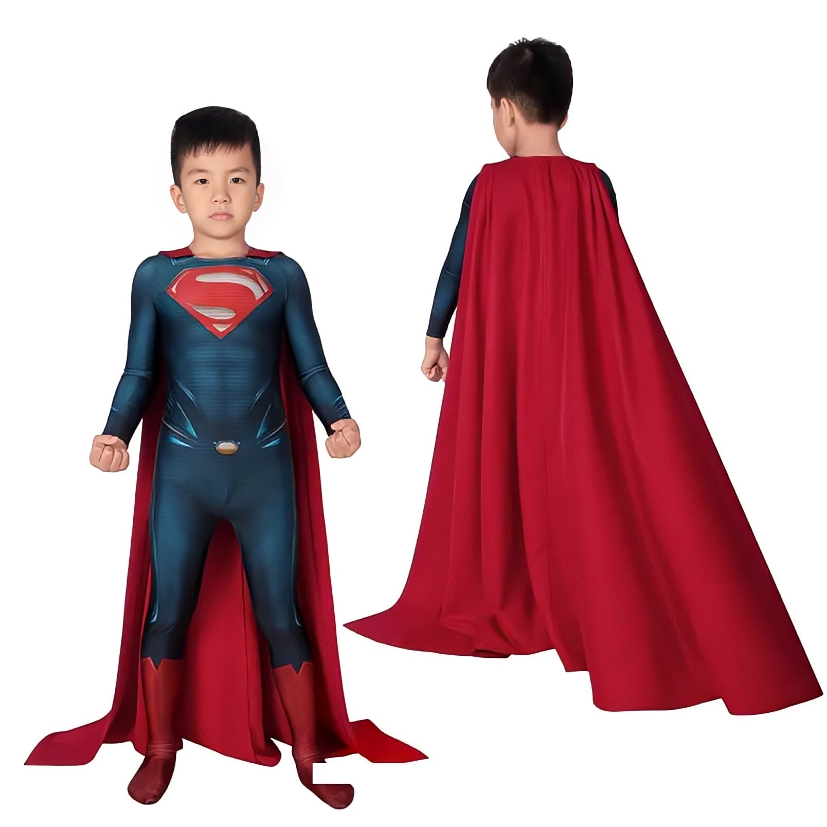 Superman Classic Costume - Kids Cosplay Suit