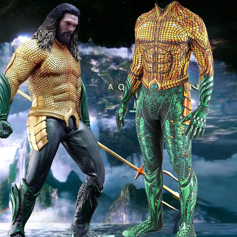 Aquaman (Jason Momoa Movie) Justice League Costume - Adult Cosplay Suit