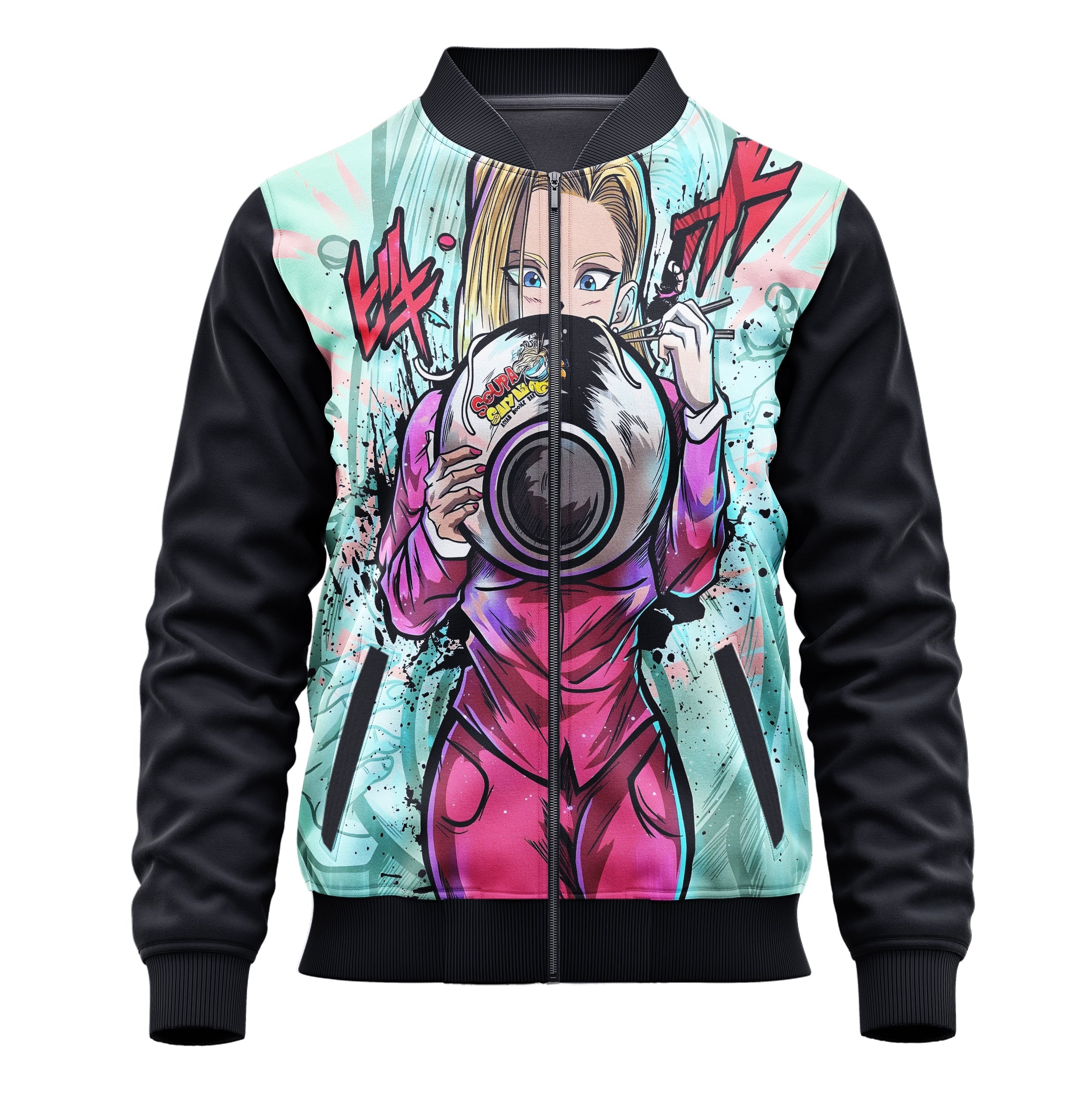 Android 18 Dragon Ball Z Jacket - Adult & Kids Cosplay Hoodie