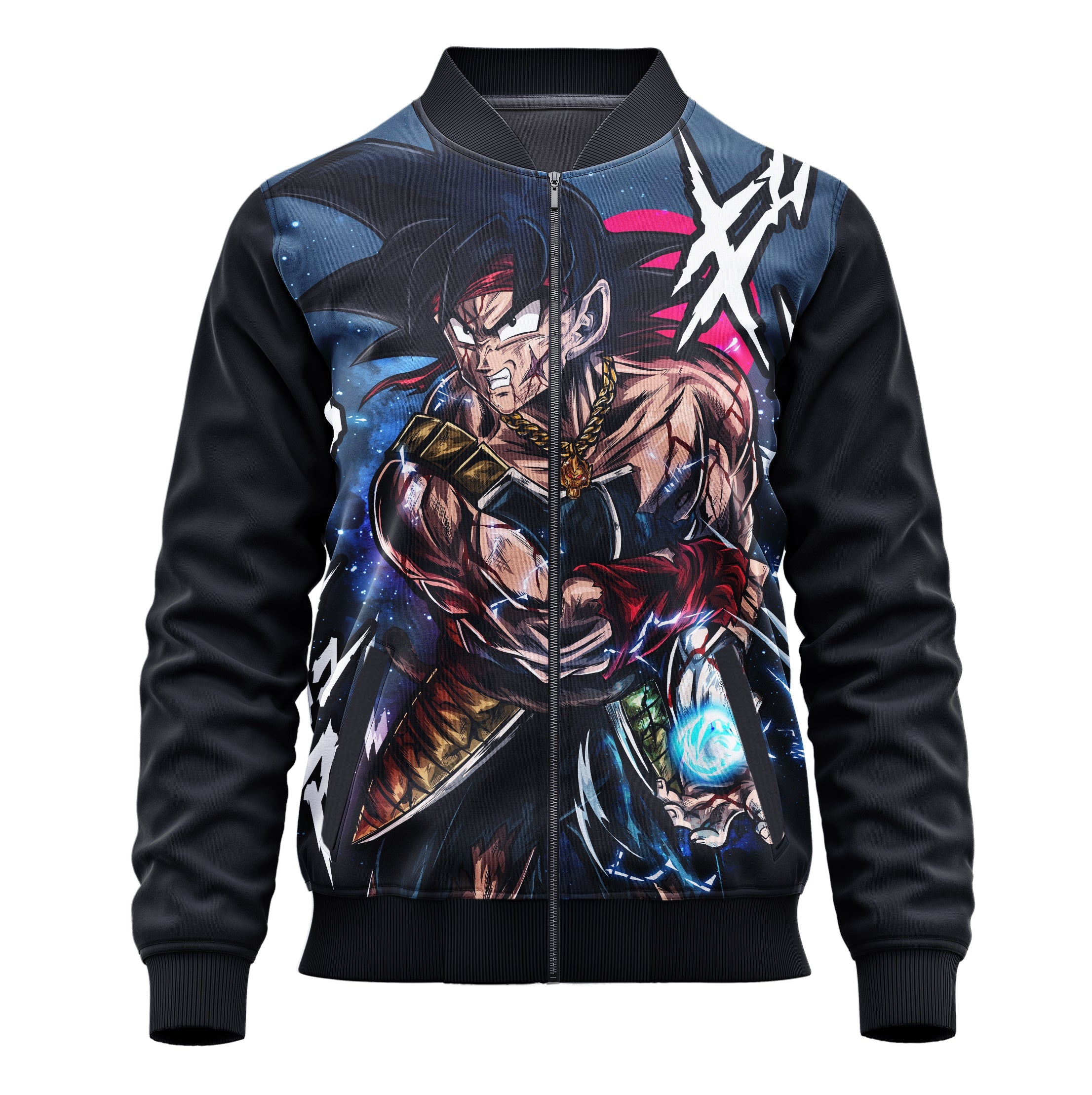 Bardock Dragon Ball Z Jacket - Adult & Kids Cosplay Hoodie