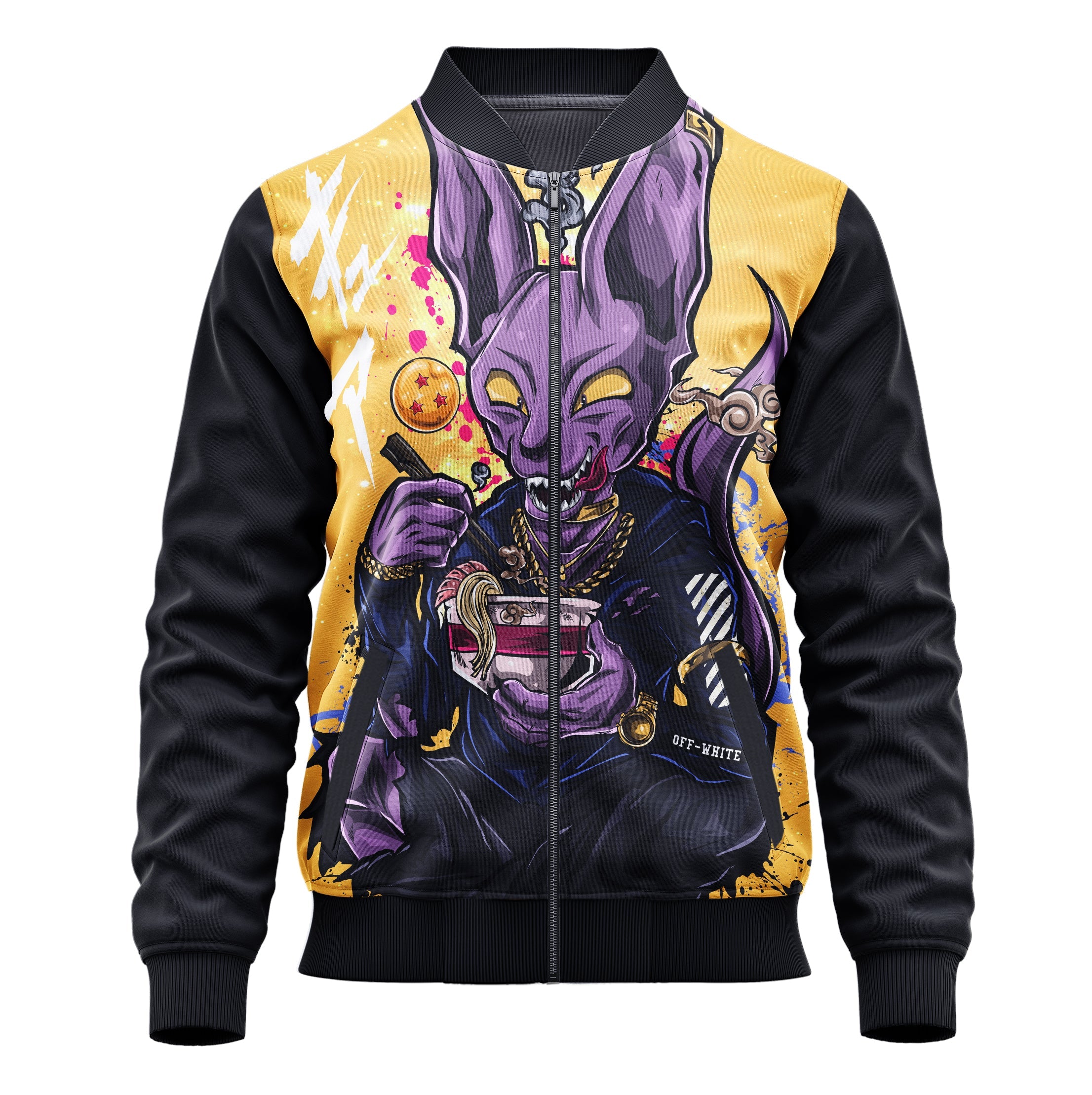 Beerus Dragon Ball Super Jacket - Adult & Kids Cosplay Hoodie