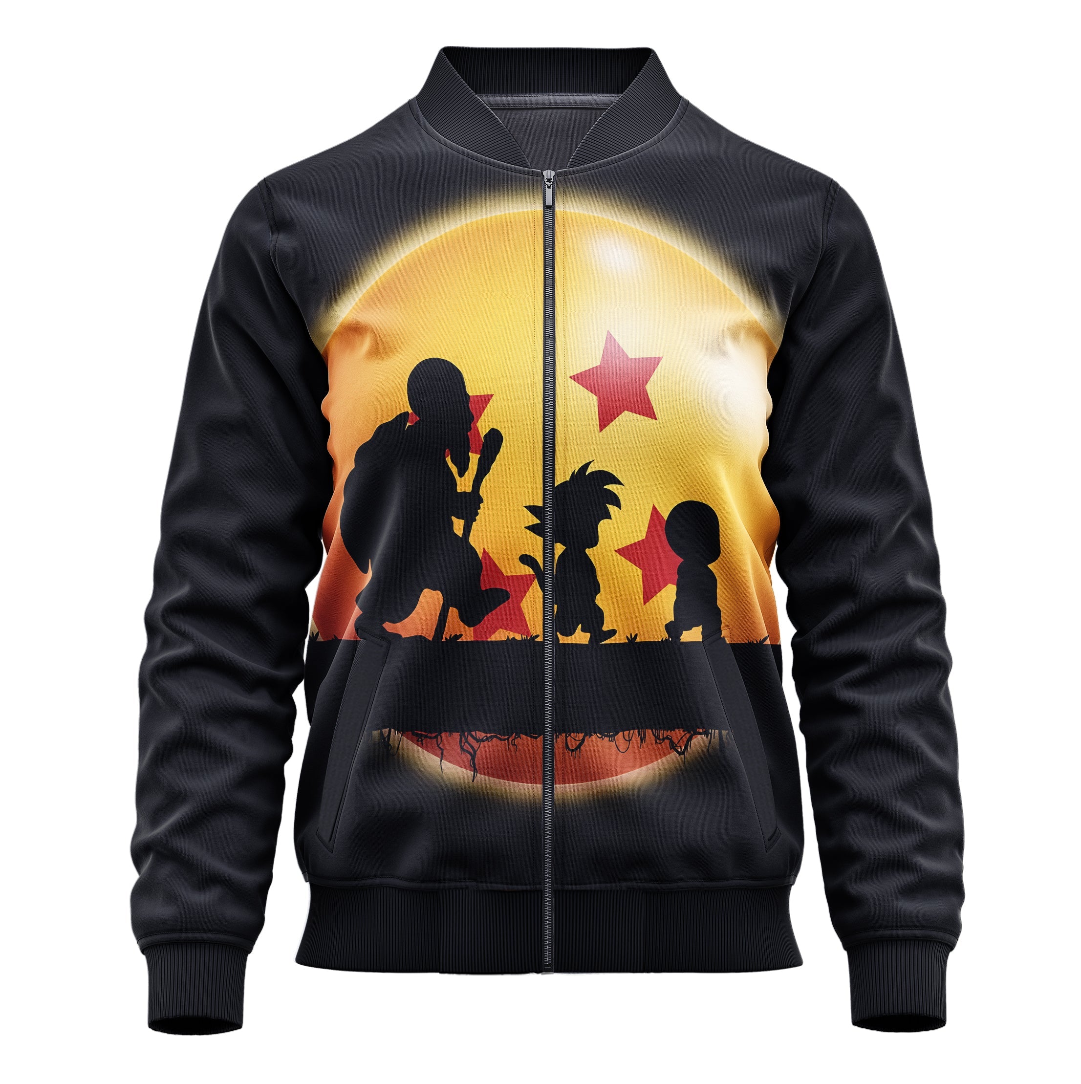 Goku Dragon Ball Jacket - Adult & Kids Cosplay Hoodie