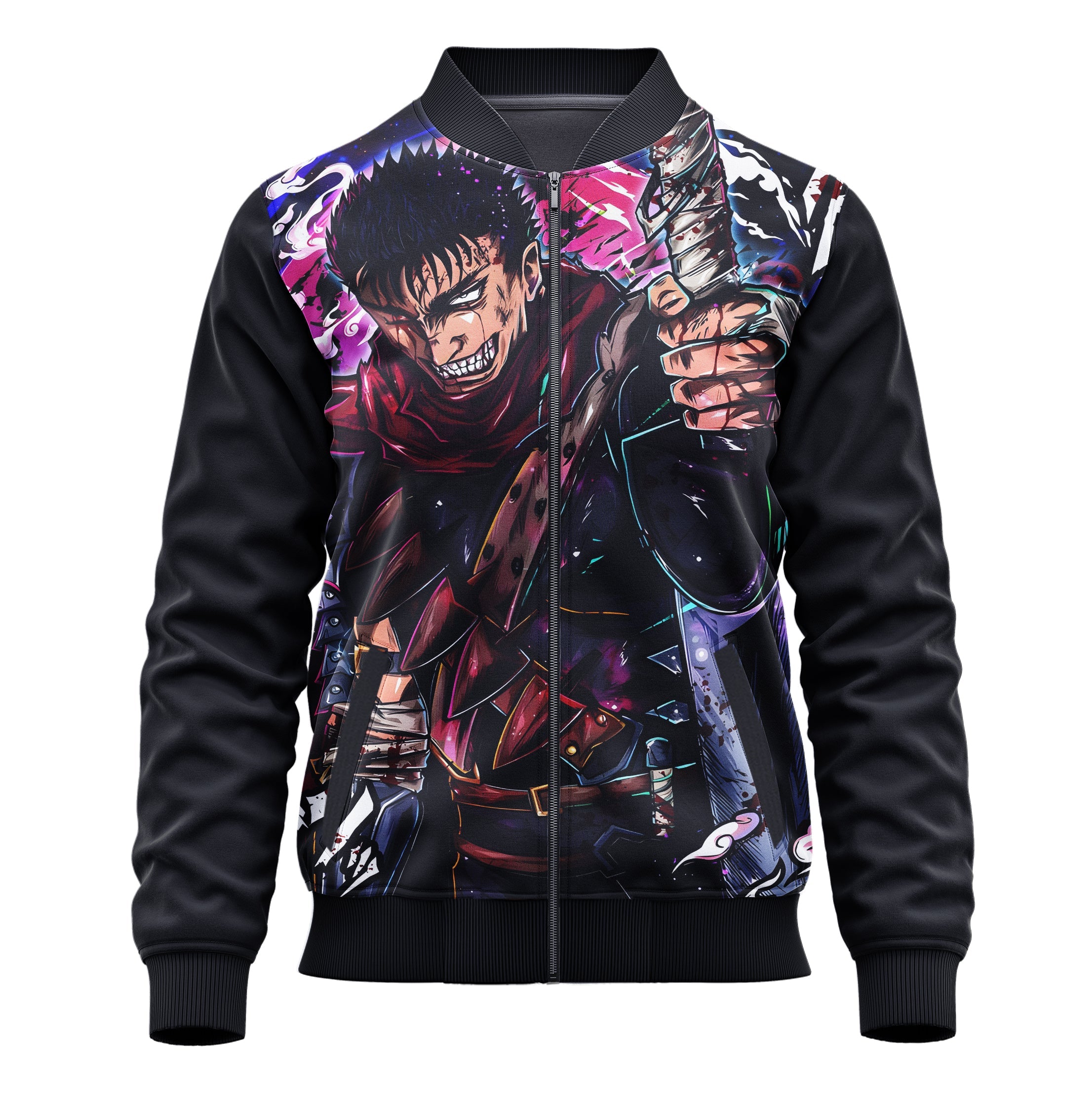 Guts Berserk Jacket - Adult & Kids Cosplay Hoodie