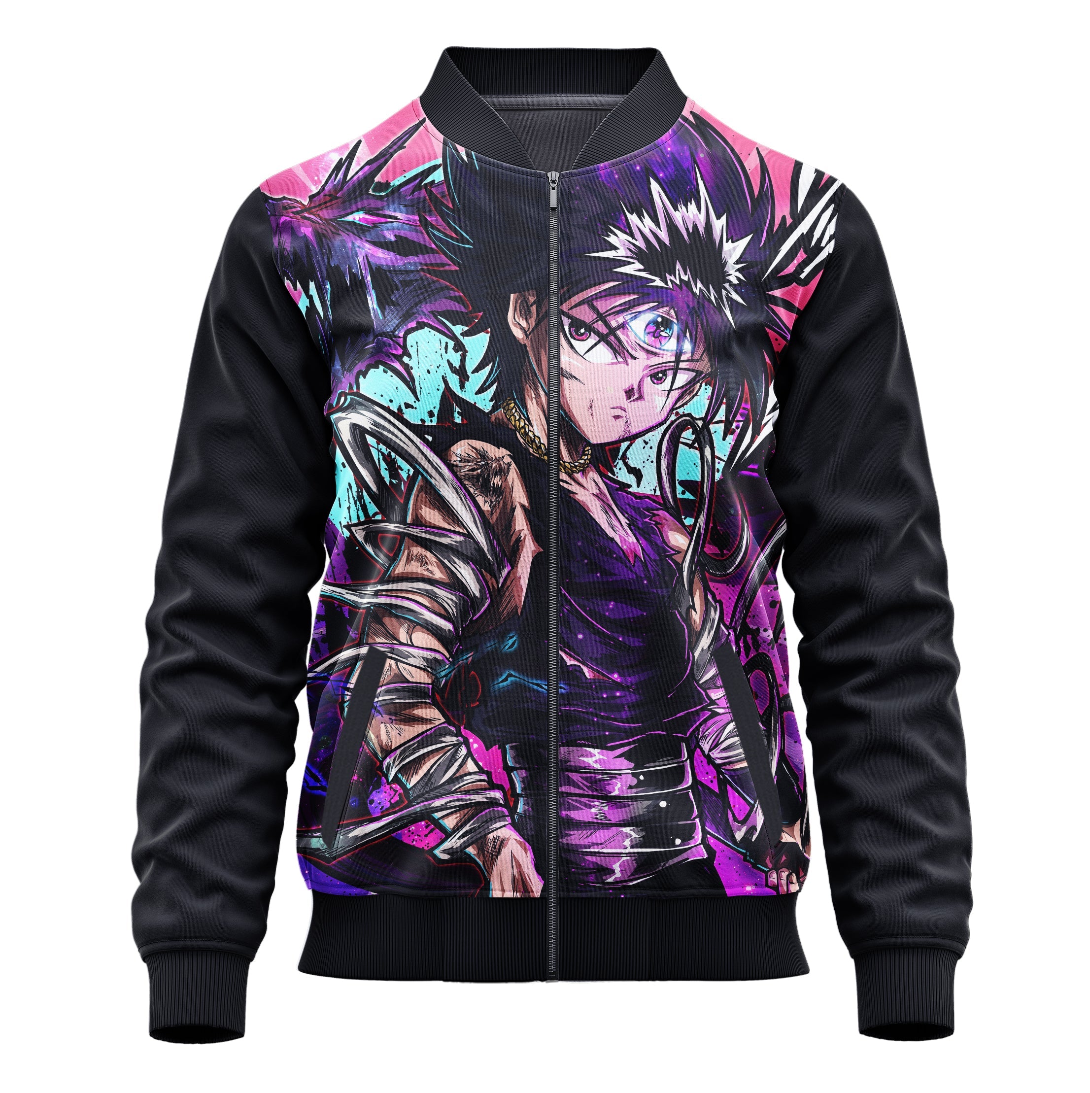 Hiei Yu Yu Hakusho Jacket - Adult & Kids Cosplay Hoodie