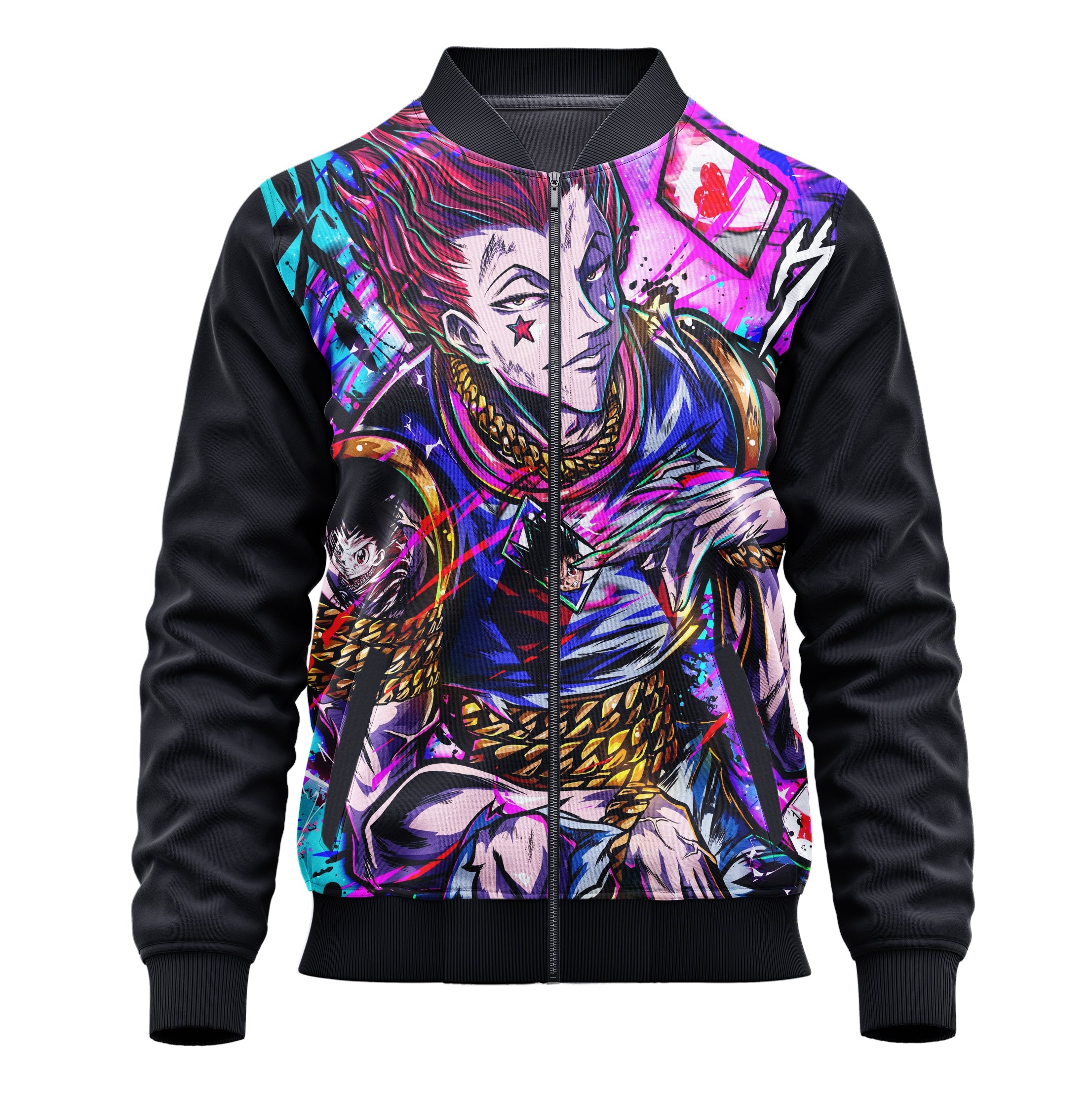 Hisoka Hunter x Hunter Jacket - Adult & Kids Cosplay Hoodie