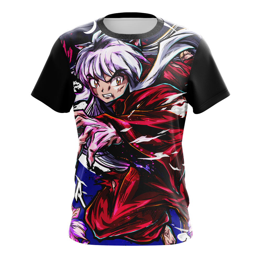 Inuyasha Anime T-Shirt - Short Sleeve