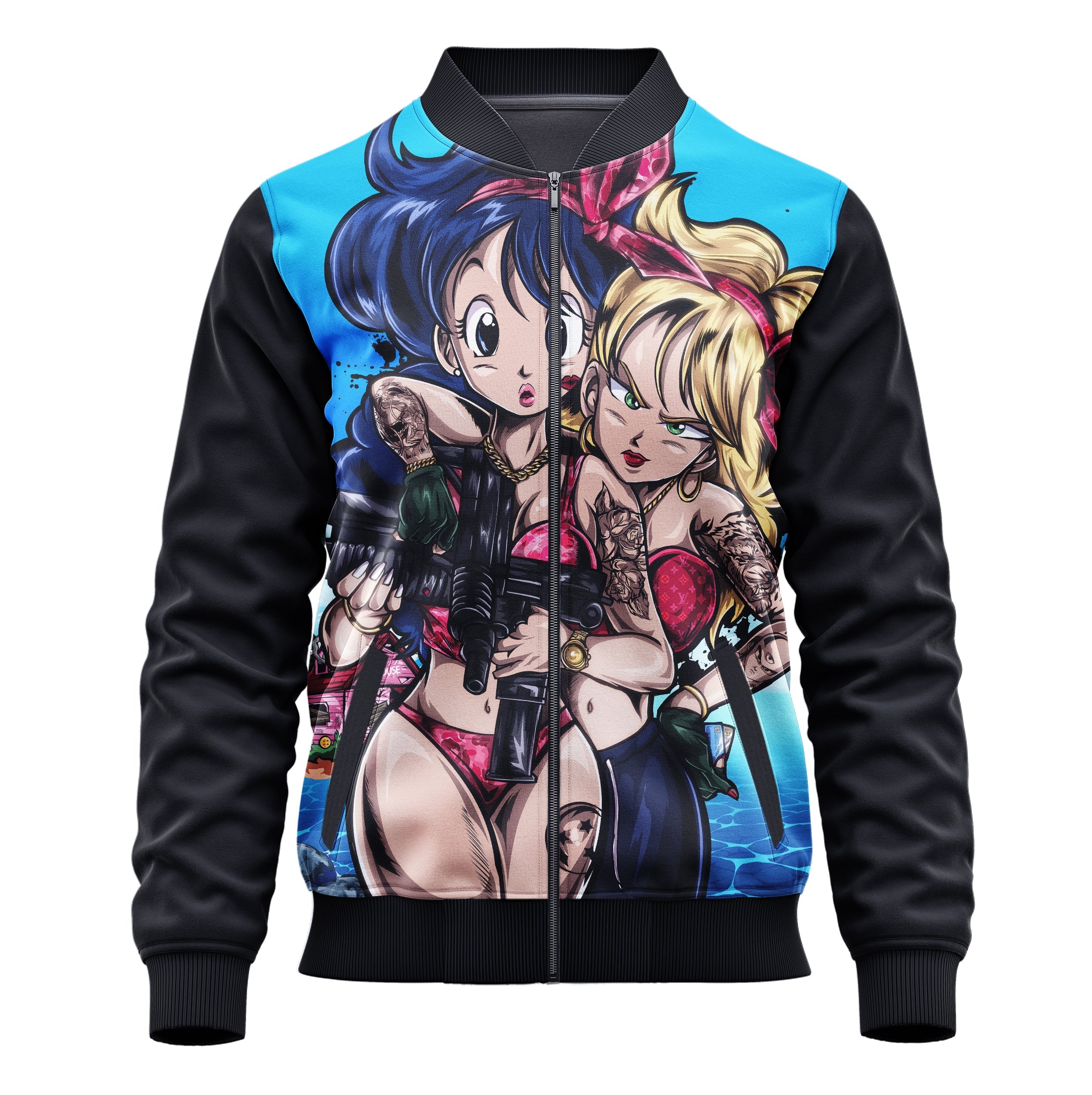 Lunch Dragon Ball Jacket - Adult & Kids Cosplay Hoodie