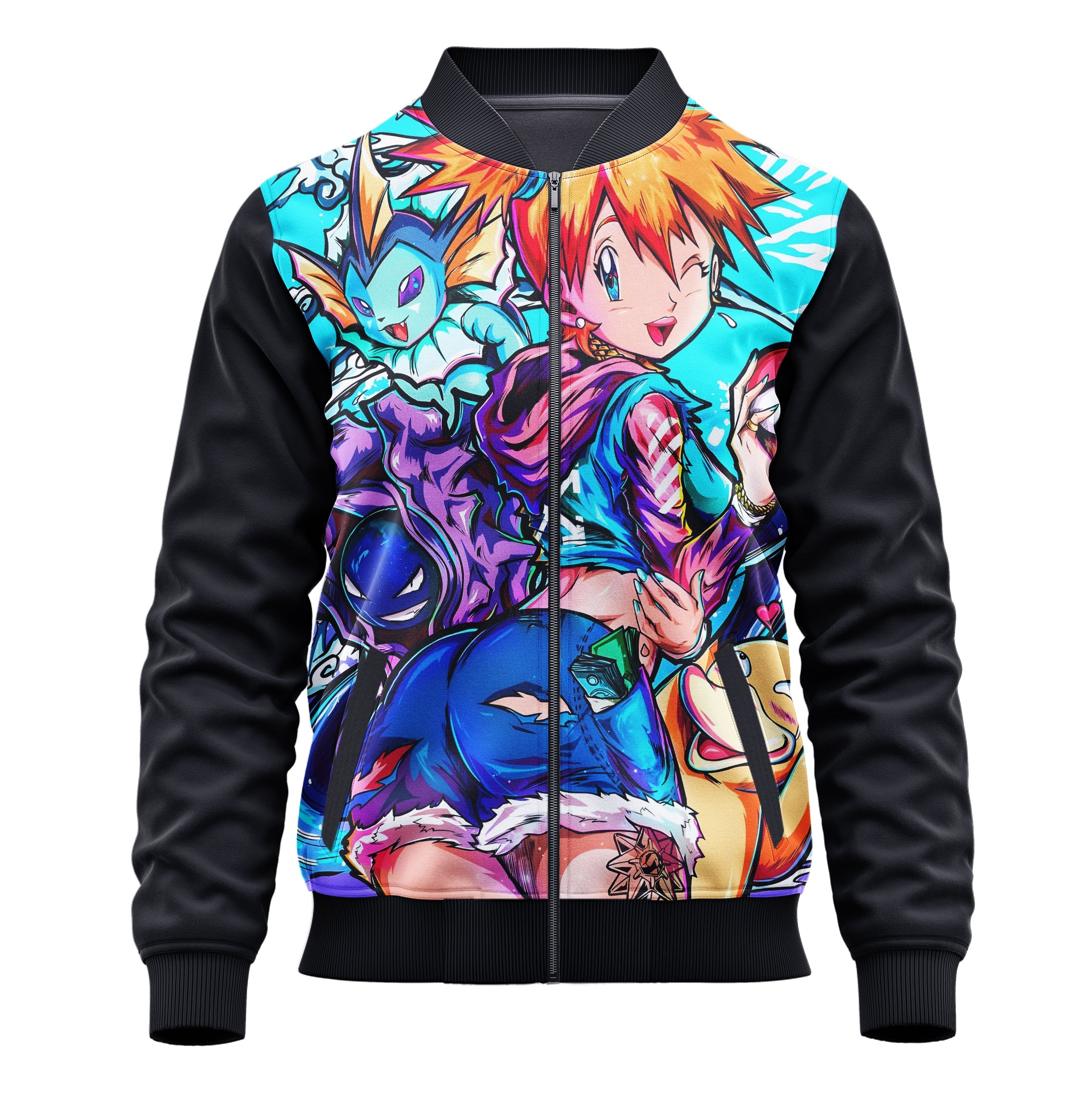 Misty Pokemon Jacket - Adult & Kids Cosplay Hoodie