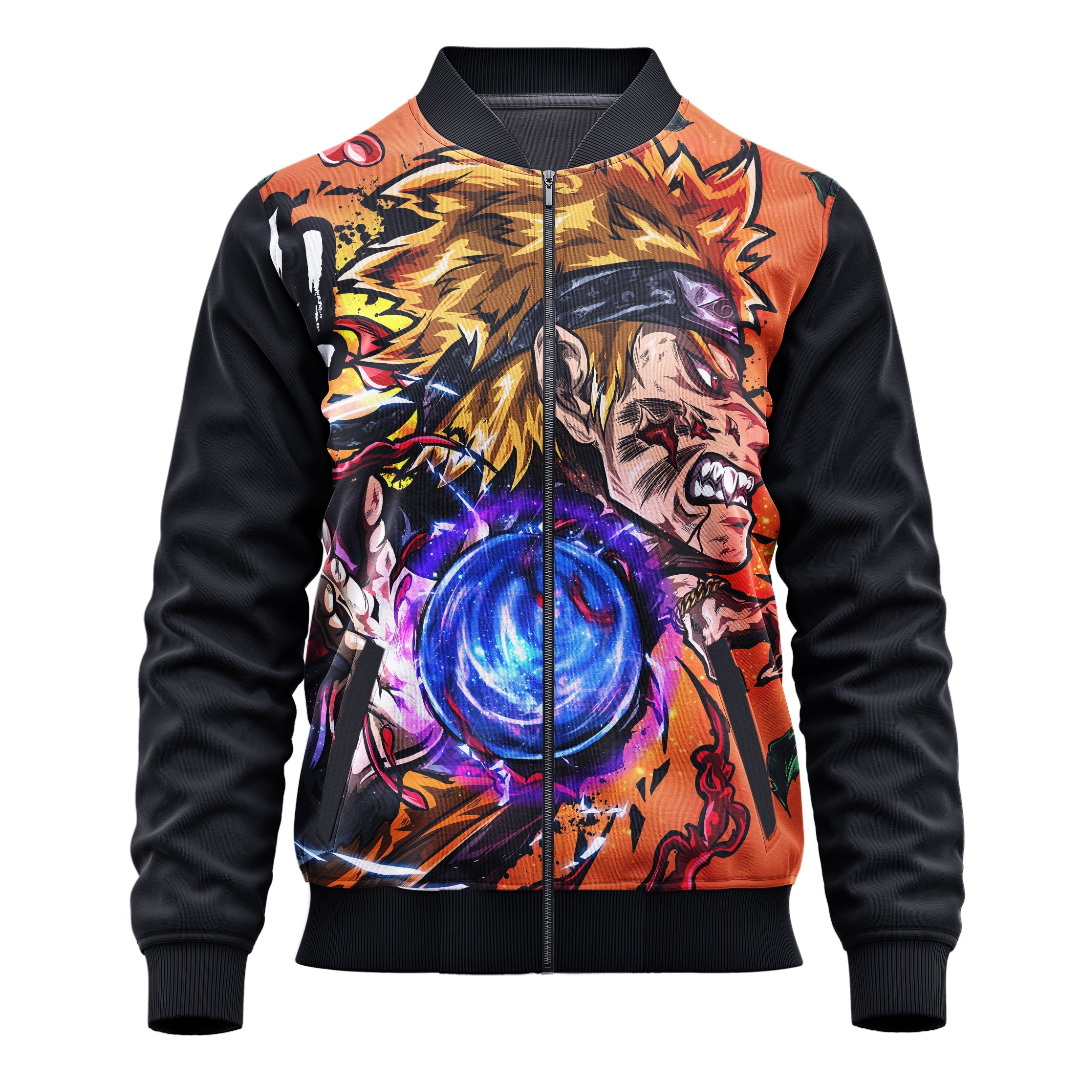 Naruto Uzumaki Rasengan Jacket - Adult & Kids Cosplay Hoodie