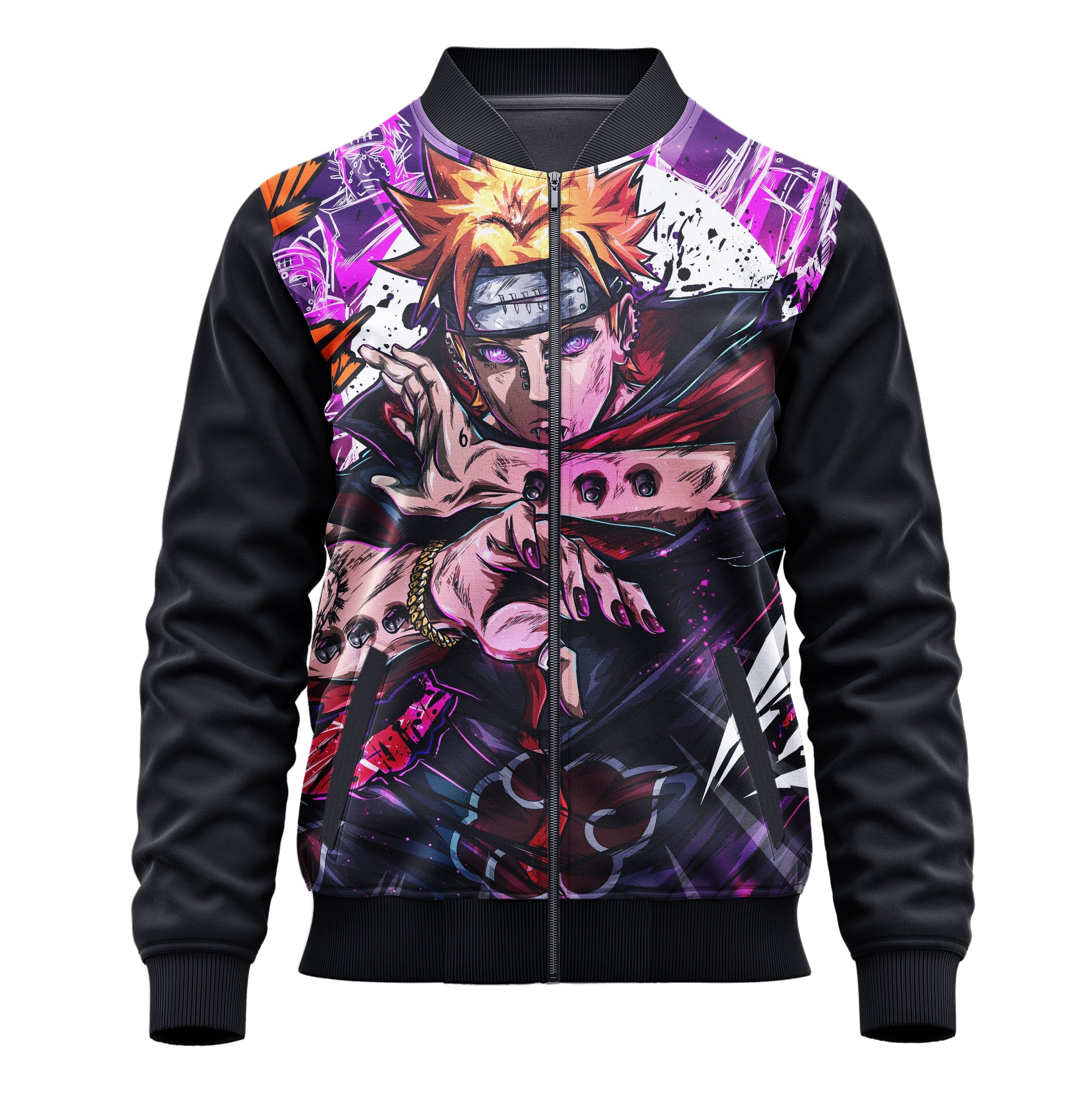 Pain Naruto Shippuden Jacket - Adult & Kids Cosplay Hoodie