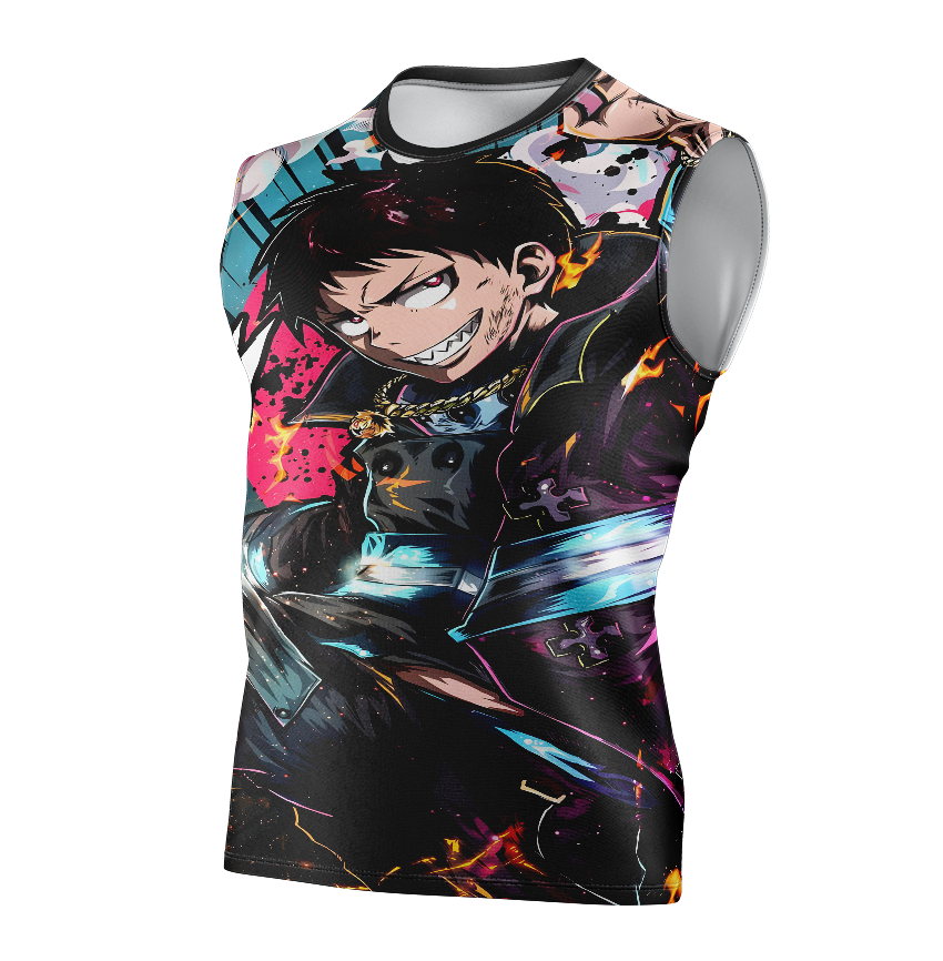 Shinra Kusakabe - Fire Force Short Sleeve T-Shirt