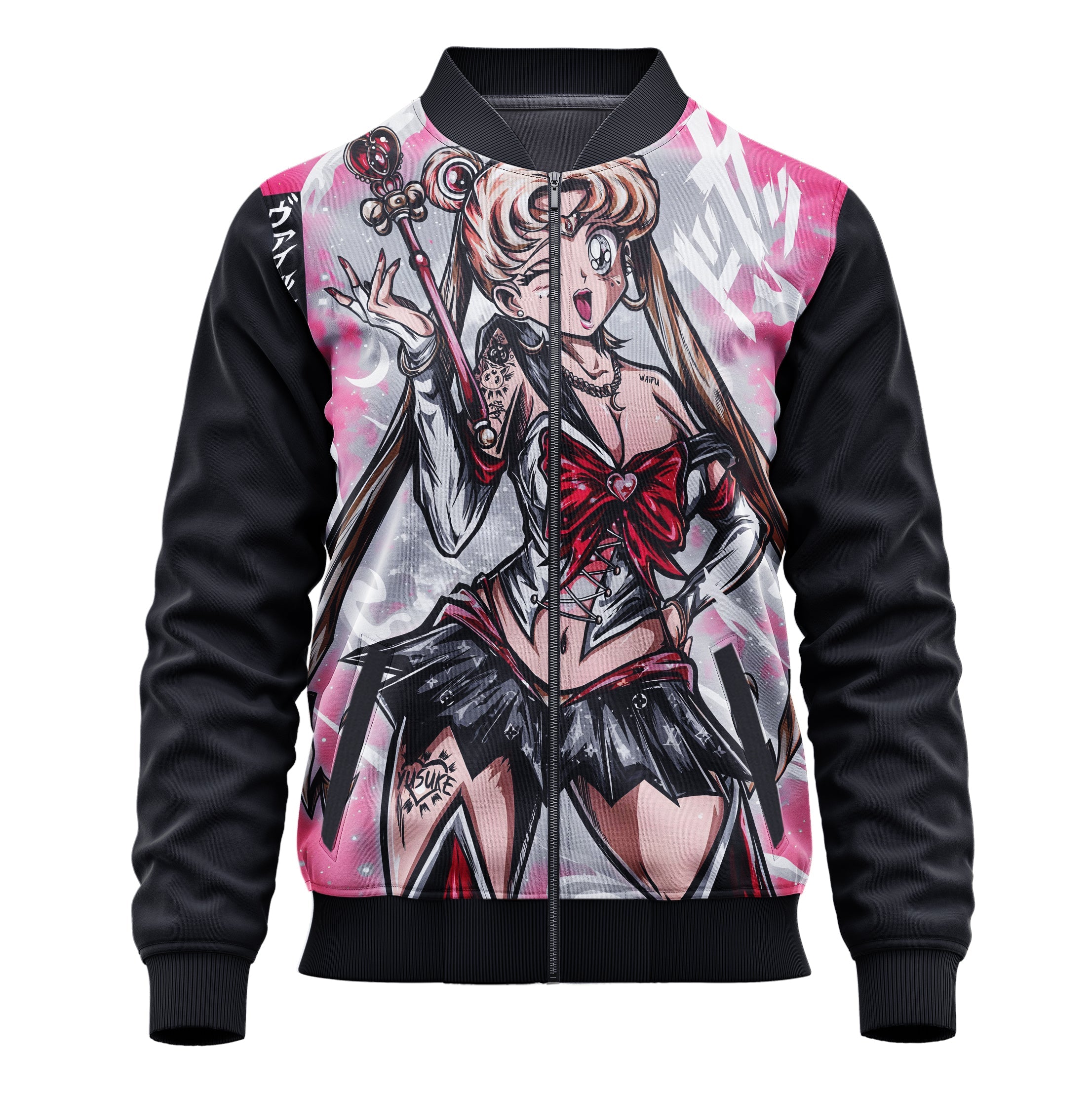 Usagi Tsukino Sailor Moon Jacket - Adult & Kids Cosplay Hoodie