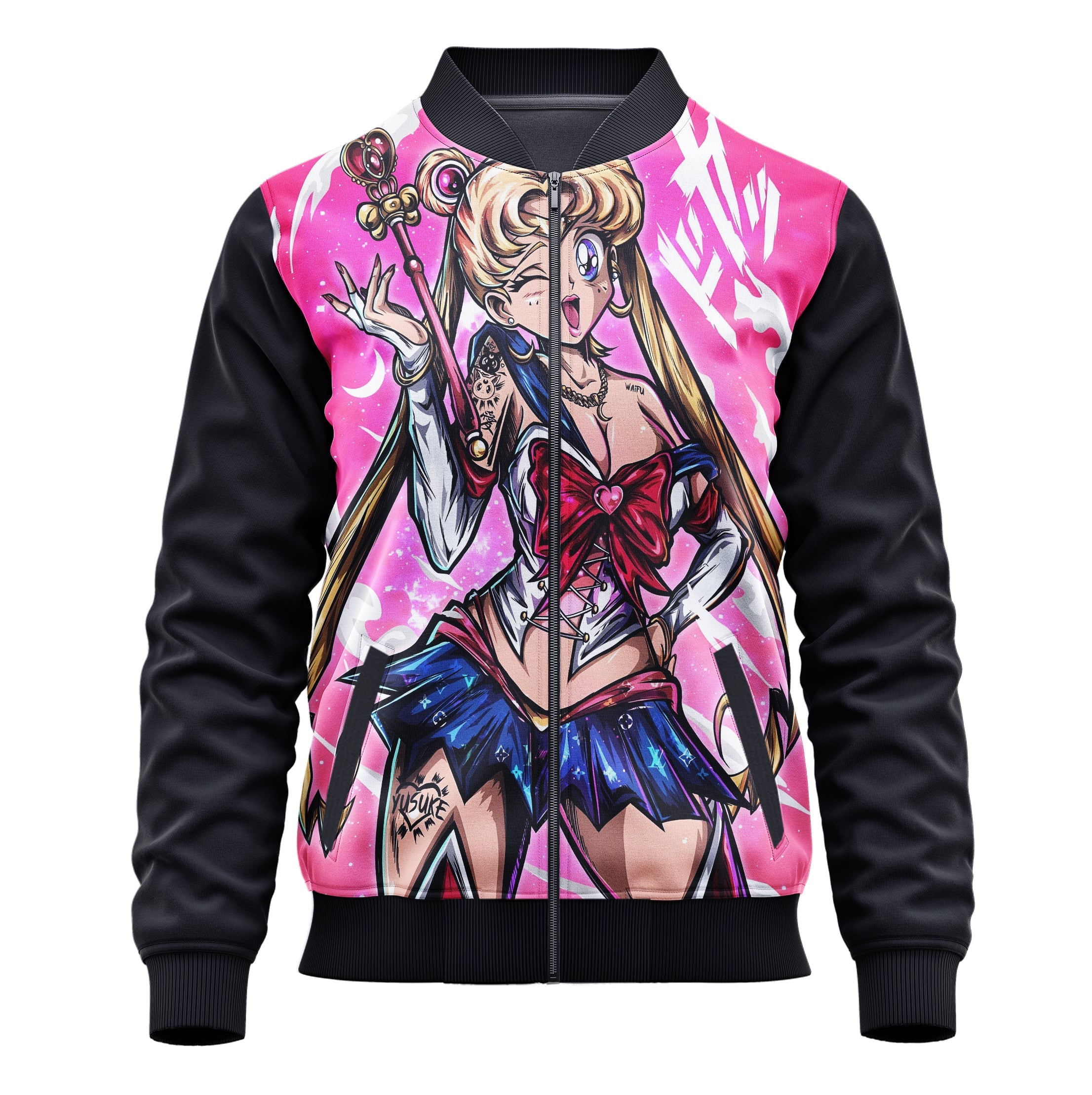 Usagi Sailor Moon Jacket - Adult & Kids Cosplay Hoodie