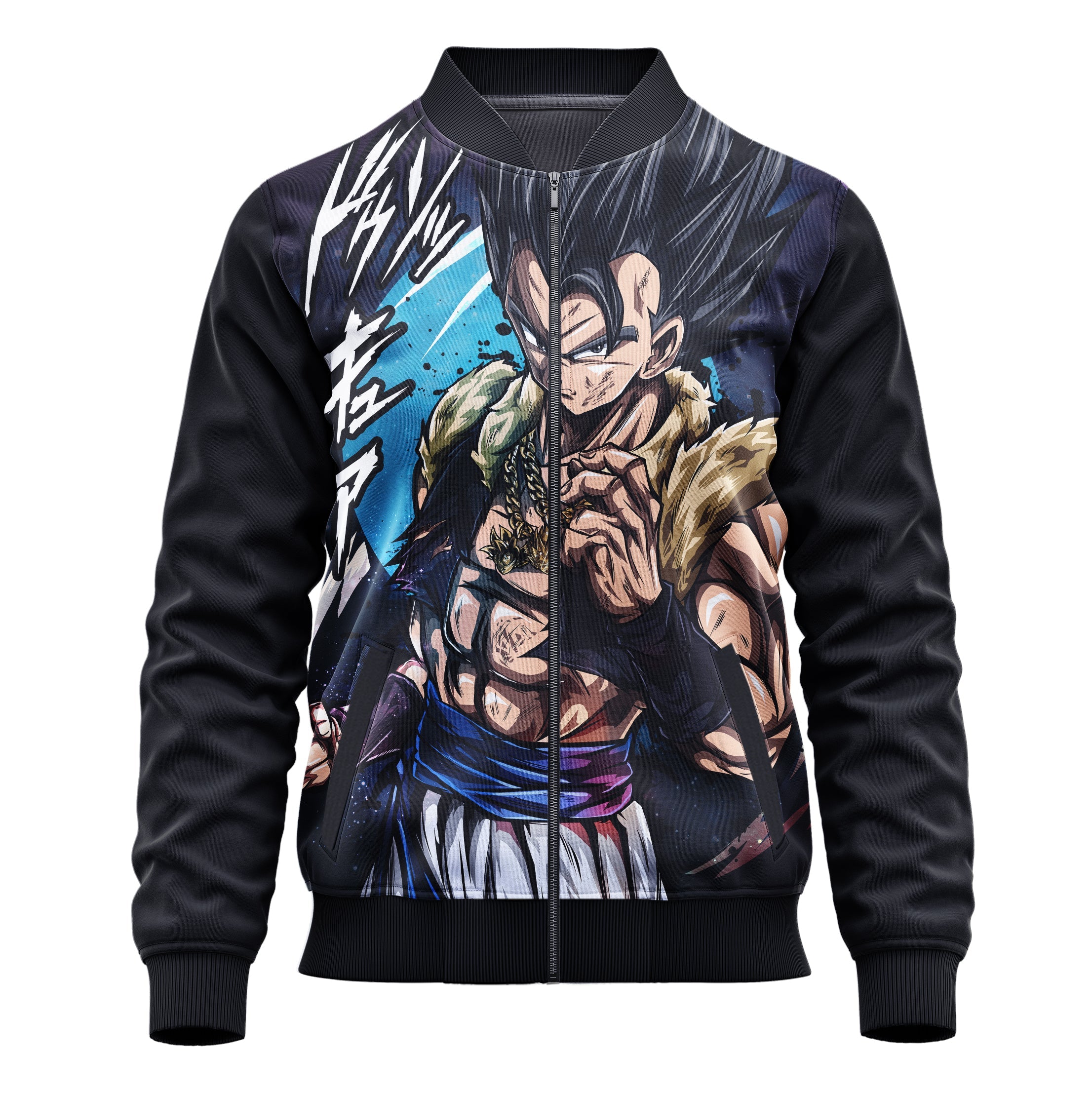 Gogeta (Dragon Ball Super) 3D Print Jacket - Adult & Kids Unisex