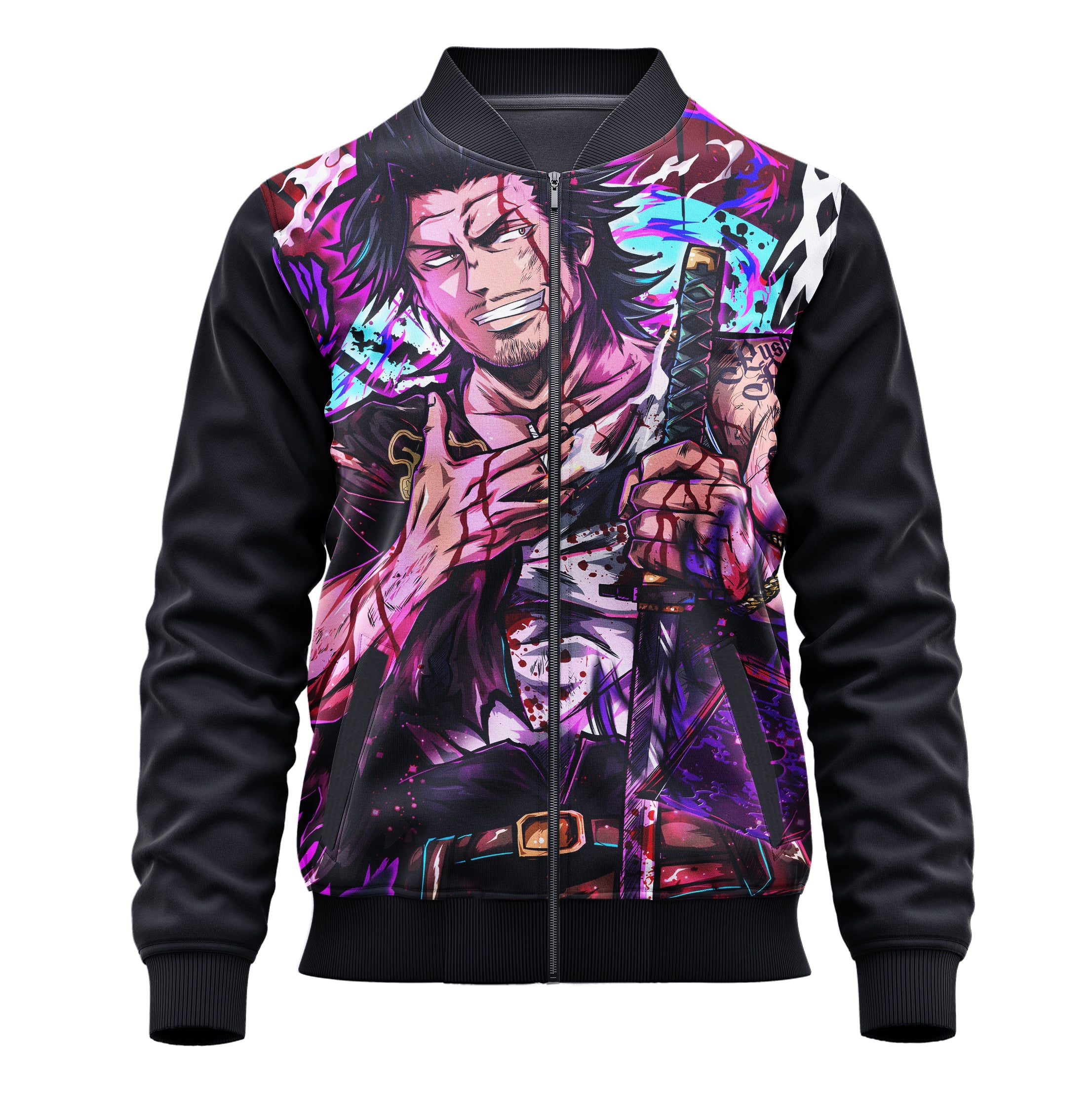 Yami Sukehiro (Black Clover) 3D Print Jacket - Adult & Kids Unisex