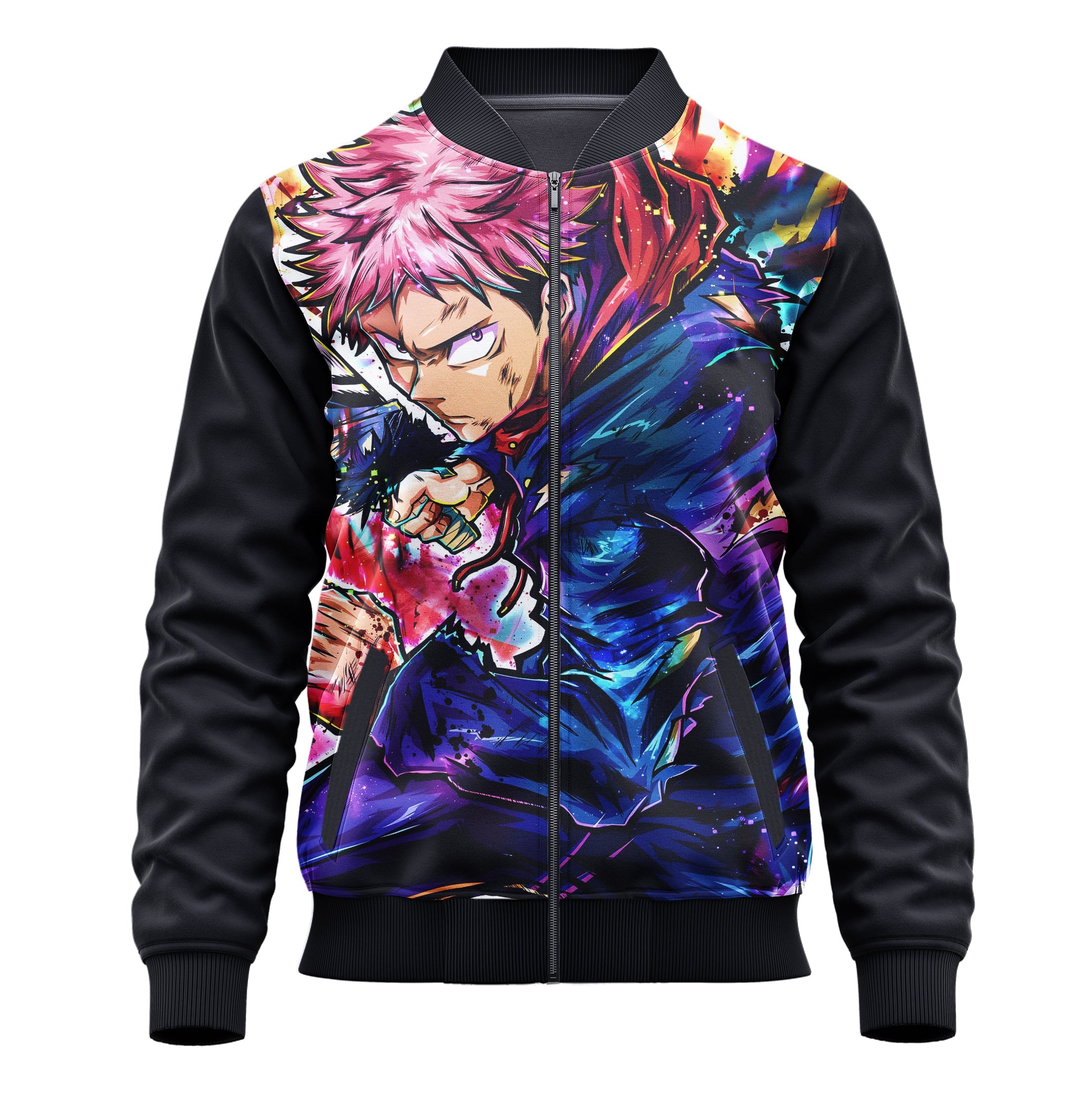 Yuji Itadori (Jujutsu Kaisen) 3D Print Jacket - Adult & Kids Unisex