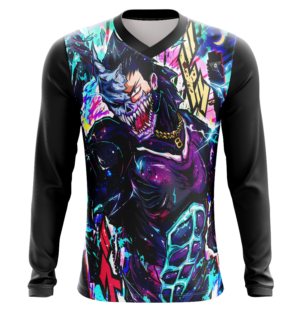 Kafka Hibino Kaiju No. 8 Dry Fit T-Shirt - Long Sleeve 3D Print