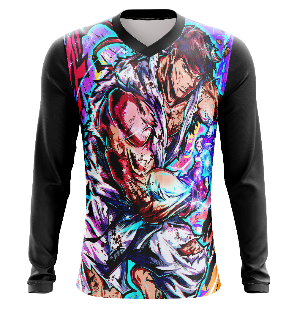 Ryu Street Fighter Dry Fit T-Shirt - Tank Top 3D Print