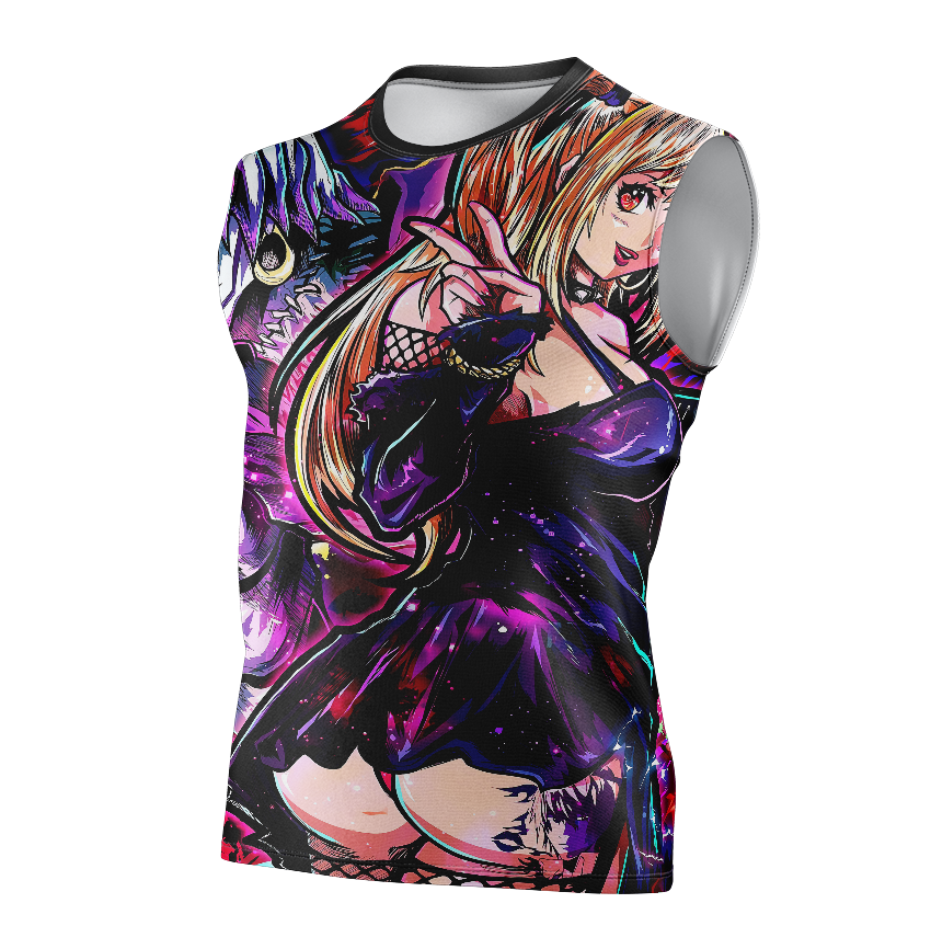 Misa Amane Death Note Dry Fit T-Shirt - Short Sleeve 3D Print