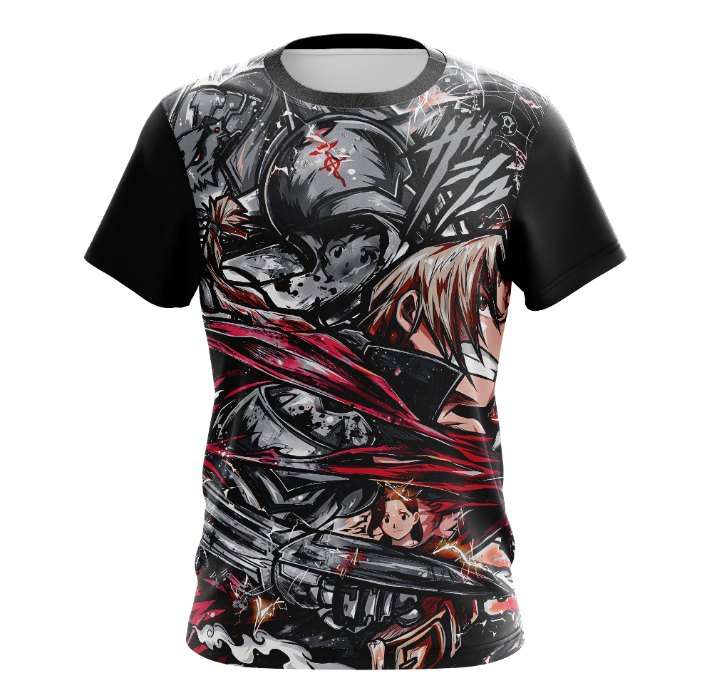 Edward Elric Fullmetal Alchemist Tank Top - Anime Cosplay Dry Fit Shirt