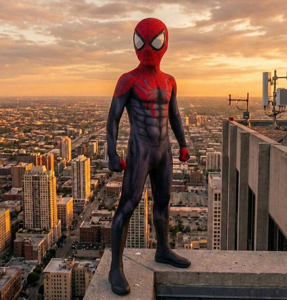 Kids Spider-Man Advanced Suit Game Costume - Children's Cosplay