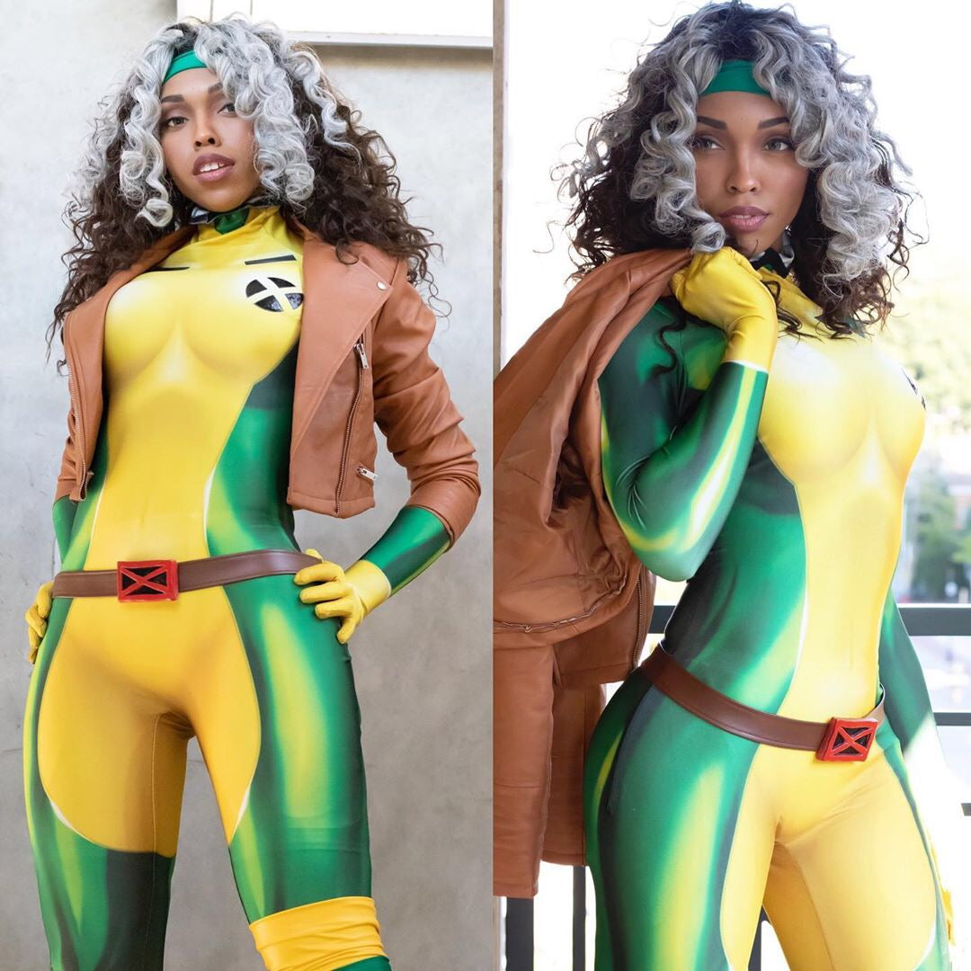 Rogue Classic X-Men Animated Costume - Women's Cosplay Suit