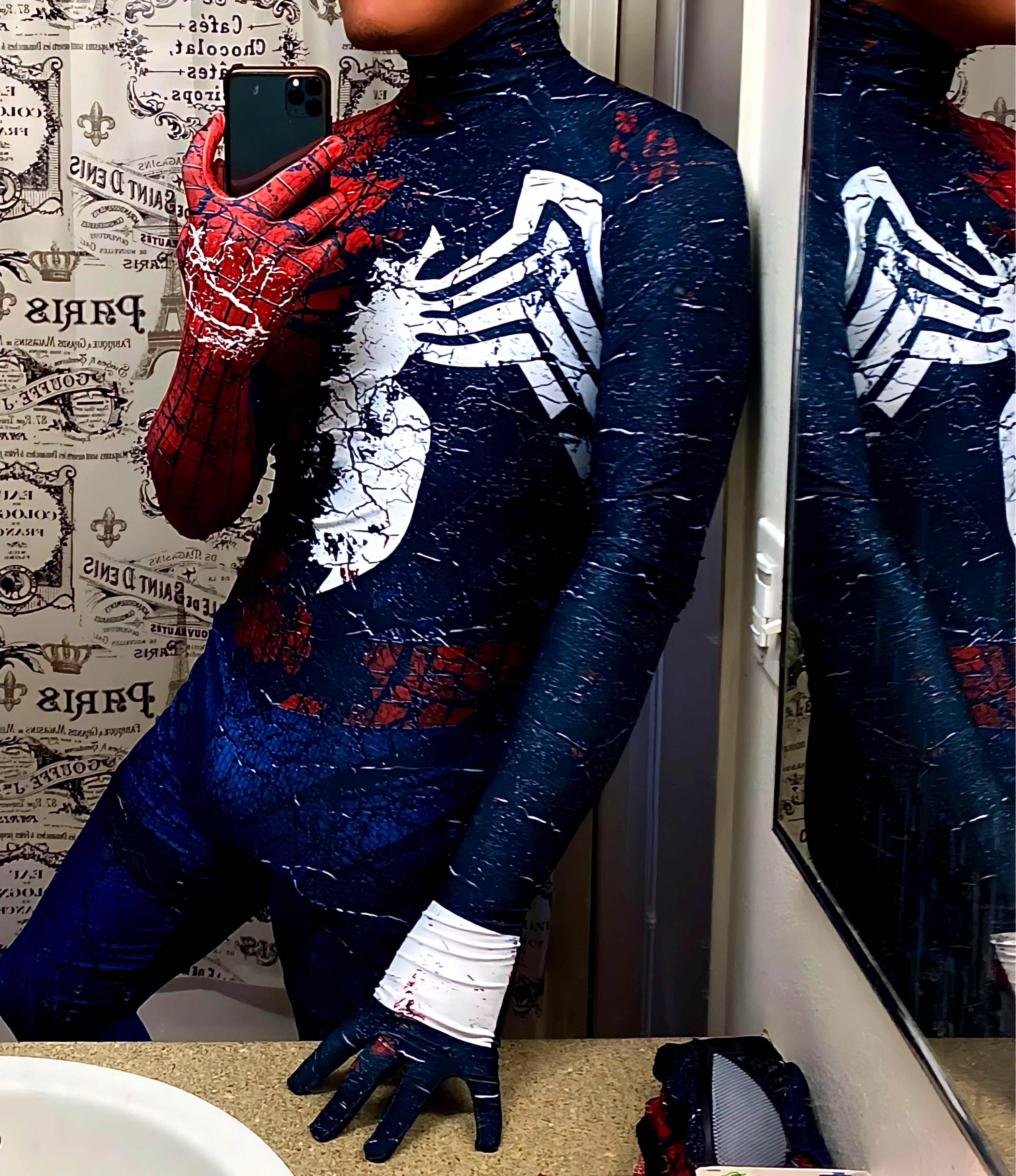 Spider-Man / Venom Symbiosis Transformation Costume - Adult Premium Cosplay Suit