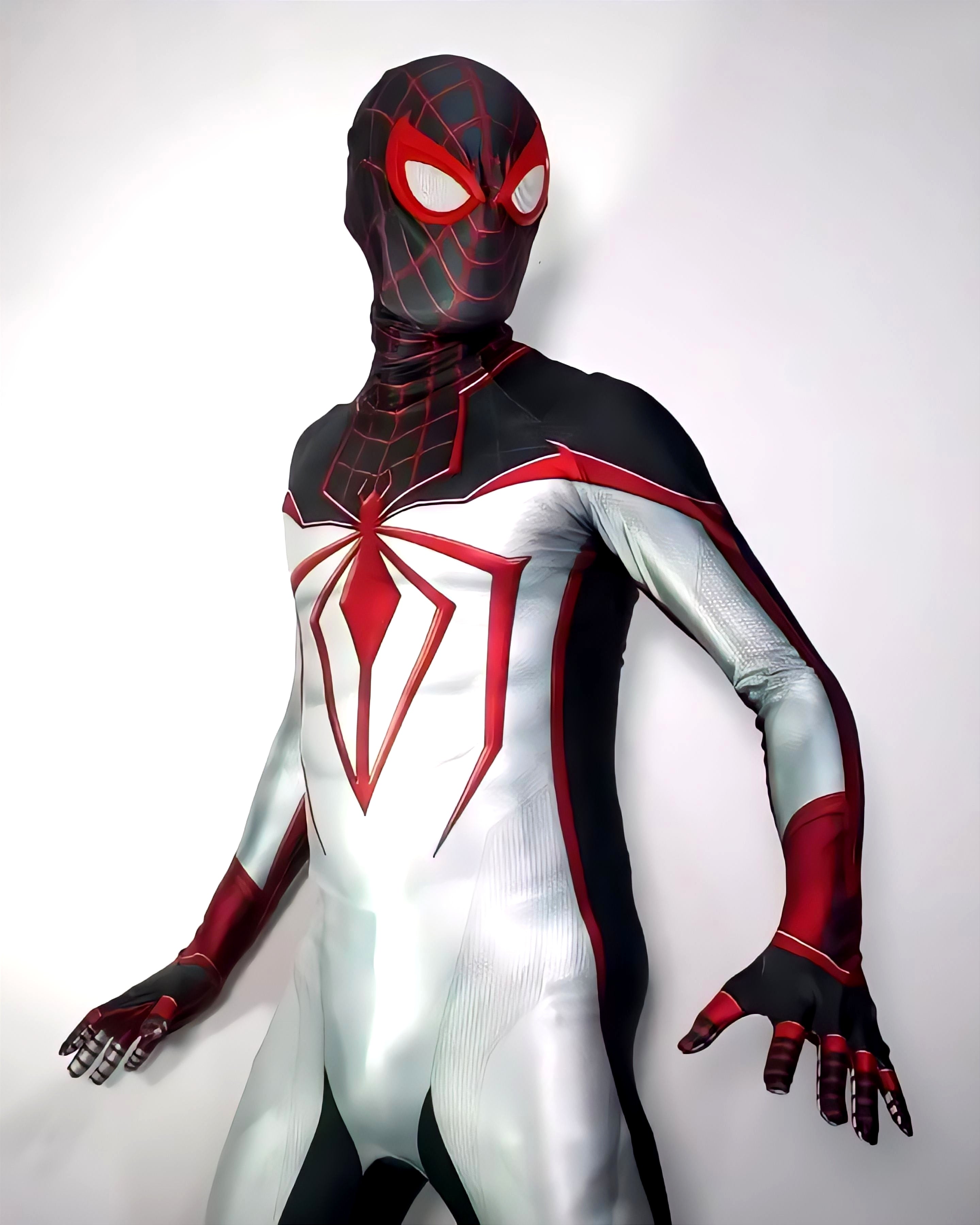 Miles Morales PS4/PS5 Game Costume - Adult Cosplay Suit