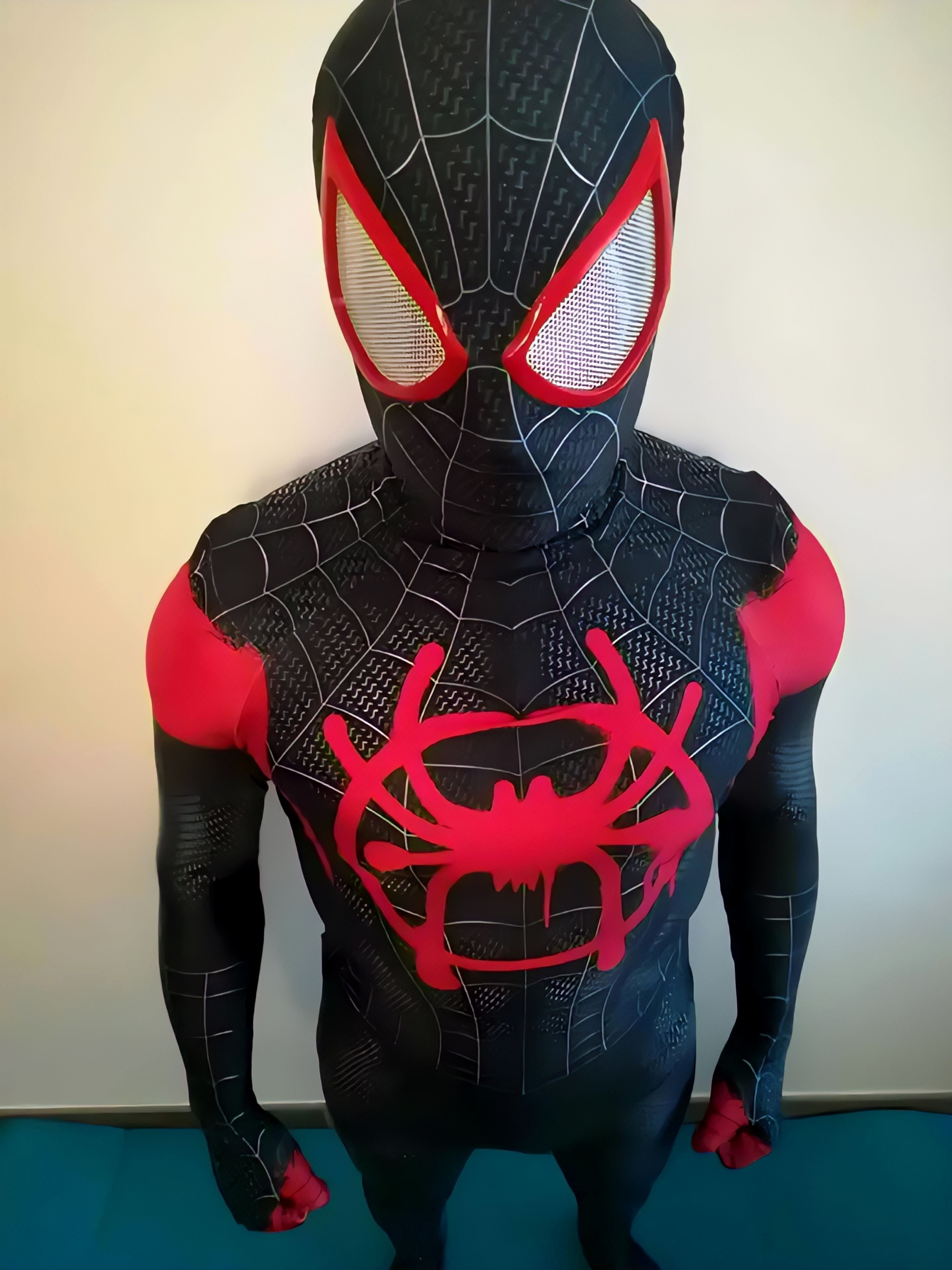 Miles Morales Costume - Spider-Verse Adult Cosplay Suit
