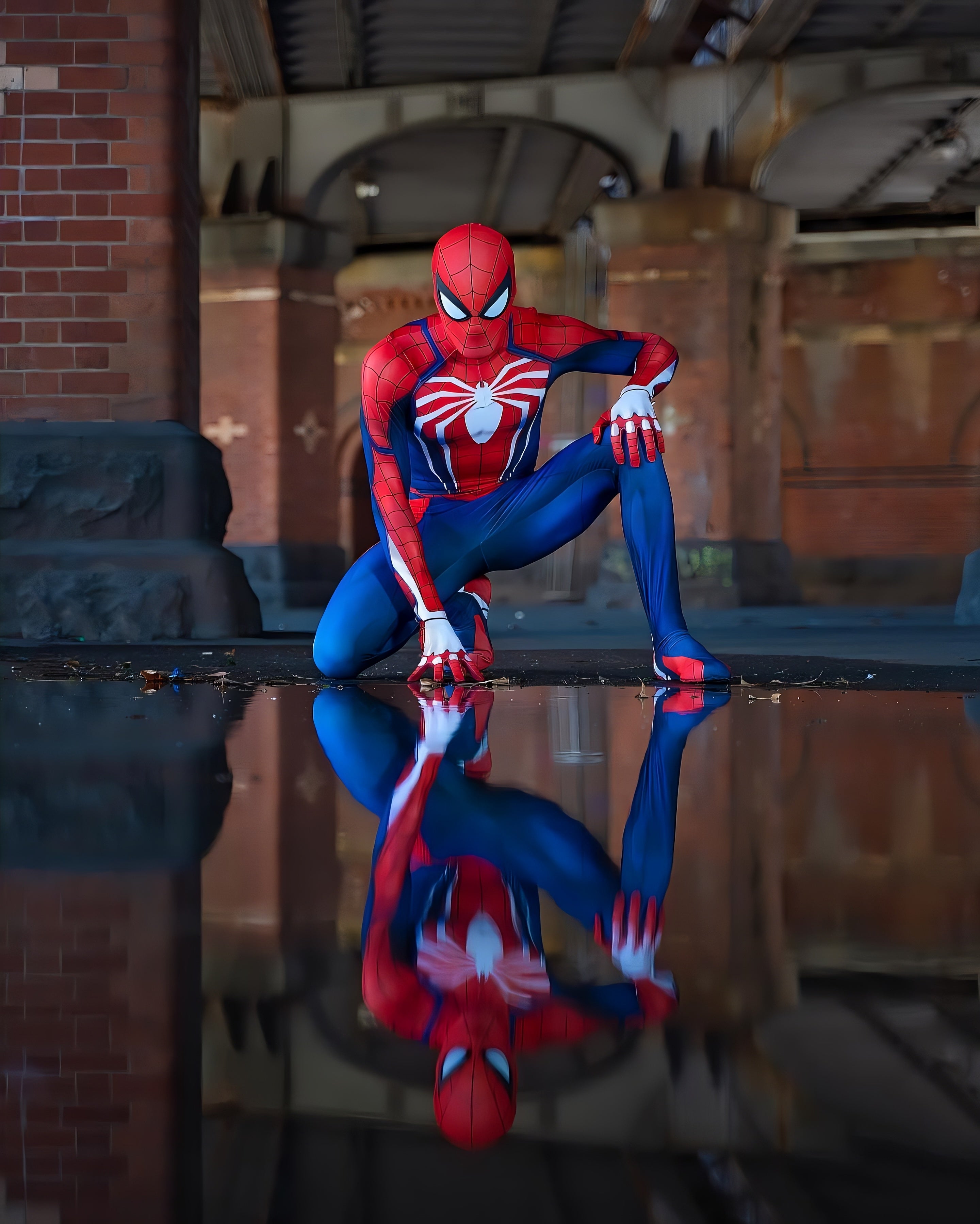 Spider-Man PS4/PS5 Game Suit Costume - Adult Premium Cosplay