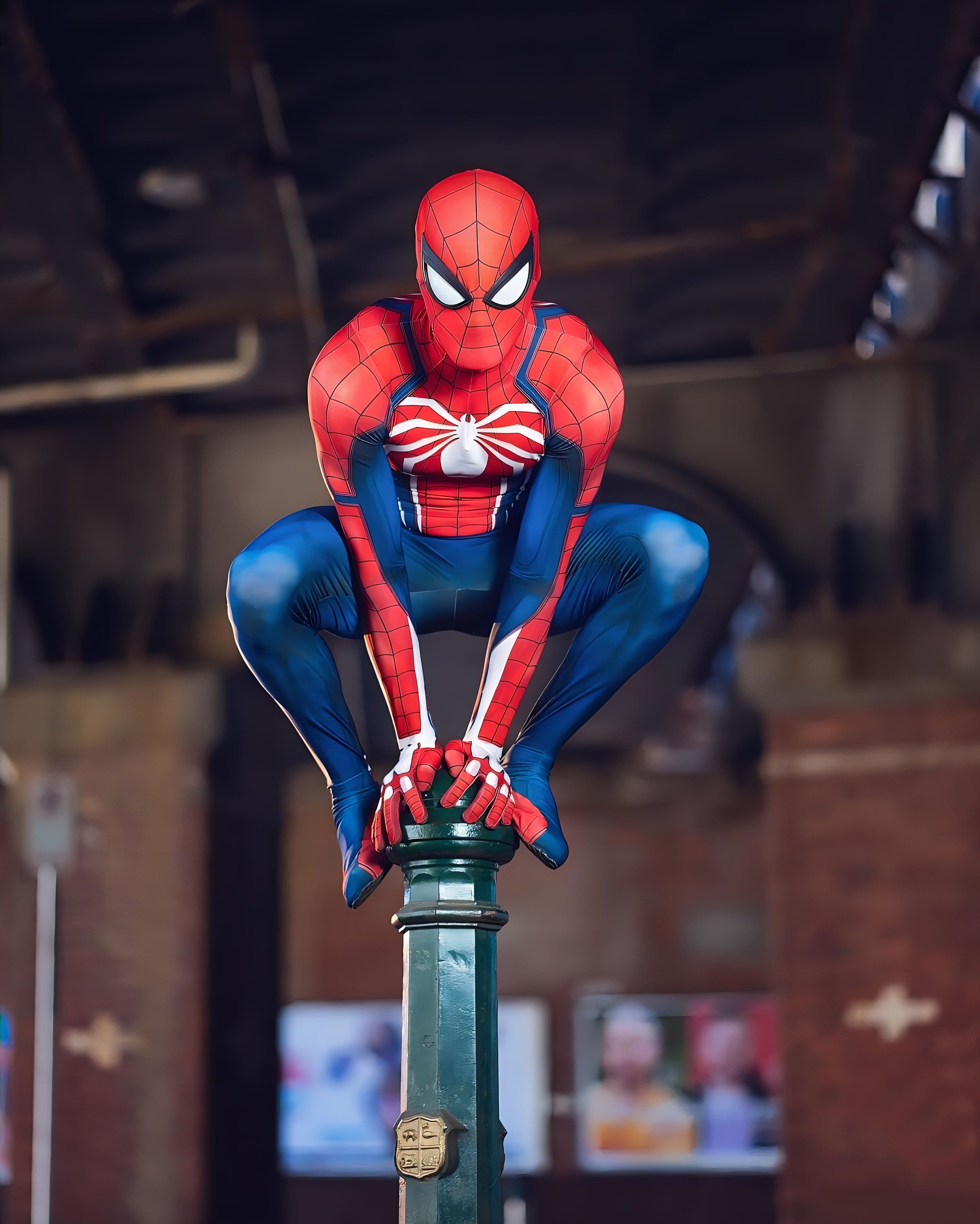 Spider-Man PS4/PS5 Game Suit Costume - Adult Premium Cosplay