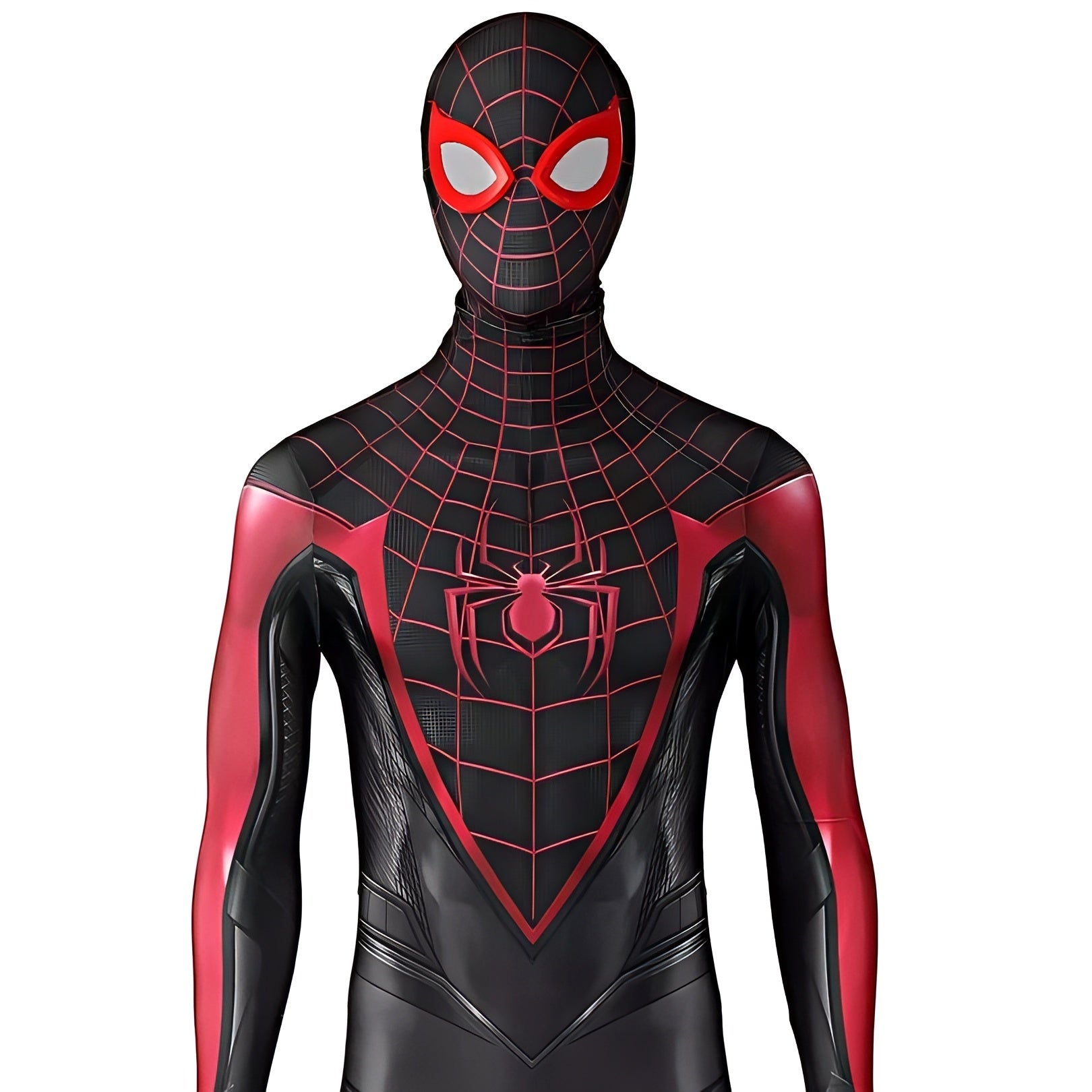 Miles Morales Ultimate Spider-Man PS5 Game Costume - Adult Premium Cosplay Suit