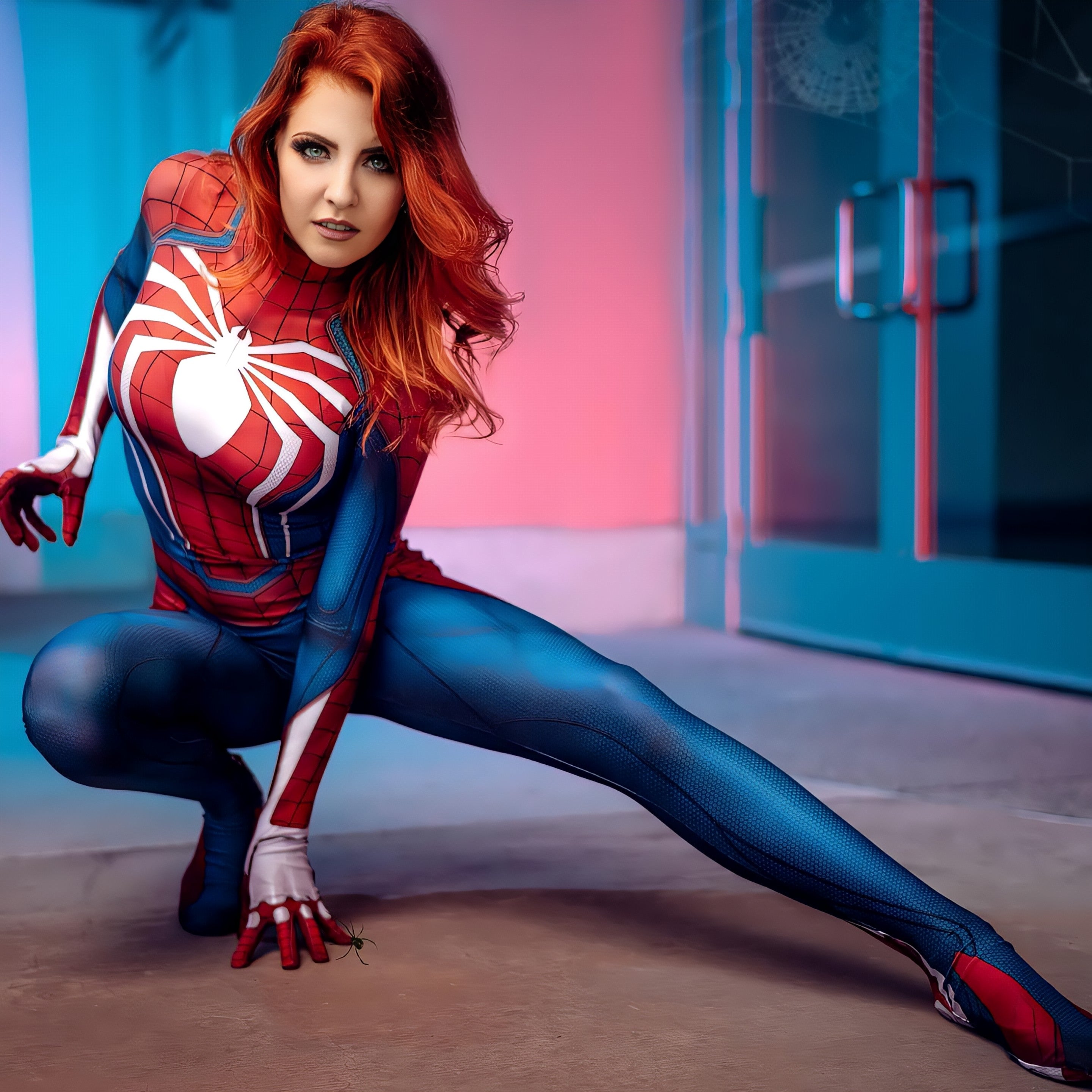 Spider-Woman PS4 Game Suit Costume - Women's Premium Cosplay