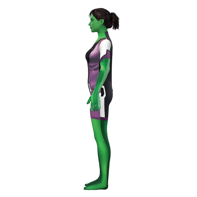 She-Hulk Costume - Women's Premium Cosplay Suit