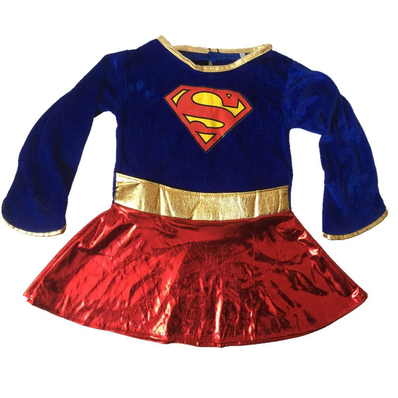 Supergirl Full Costume - Women's Adult & Kids Cosplay Suit