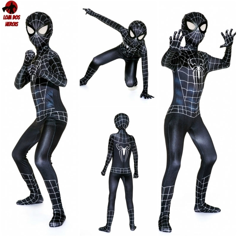 Venom Spider-Man Costume - Kids Cosplay Suit