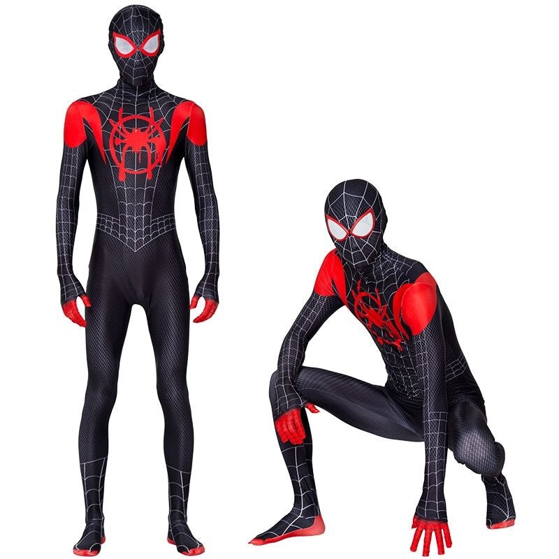 Miles Morales Spider-Verse Costume - Men's Cosplay Suit