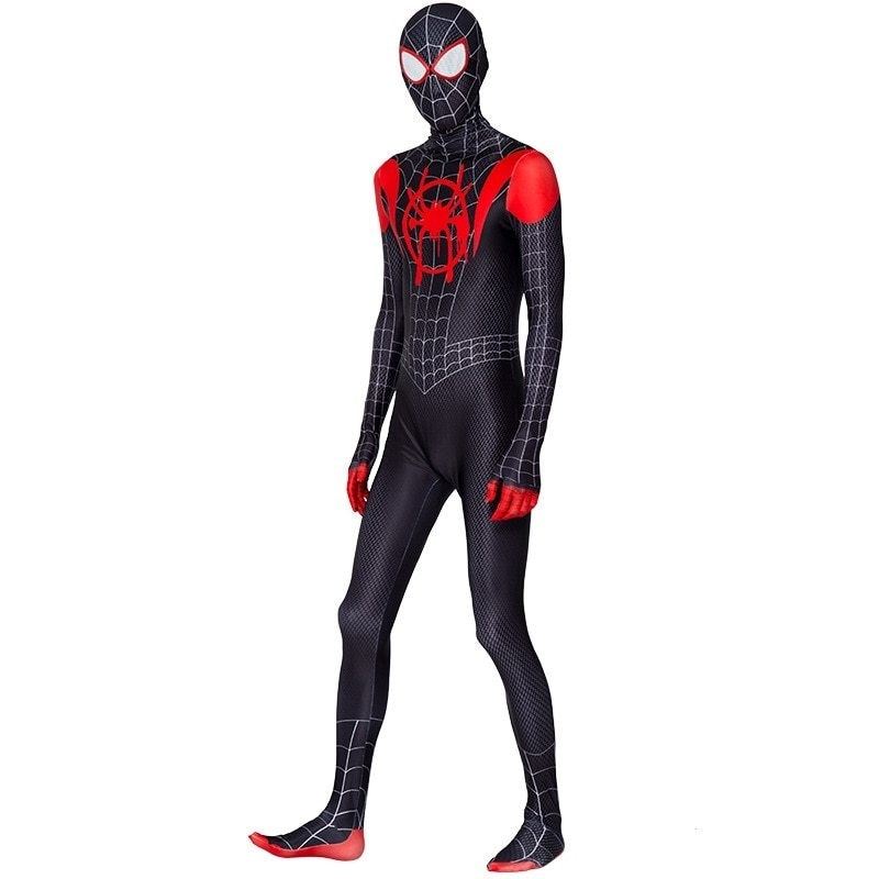 Miles Morales Costume - Spider-Verse Men's Cosplay Suit