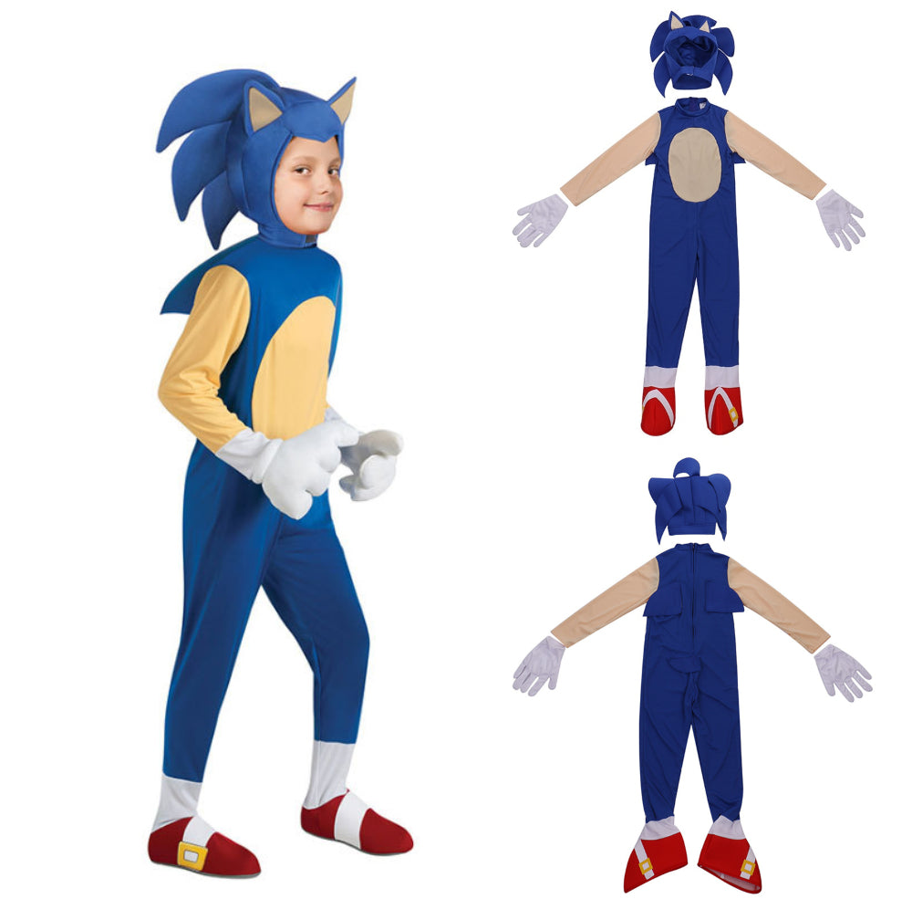 Sonic the Hedgehog Movie Costume - Kids Cosplay Suit