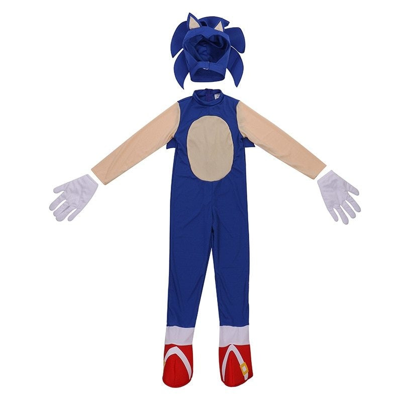 Sonic the Hedgehog Movie Costume - Kids Cosplay Suit