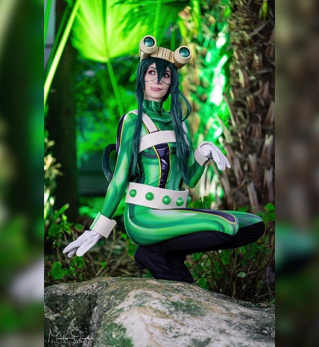Tsuyu Asui My Hero Academia Costume - Women's Cosplay Suit