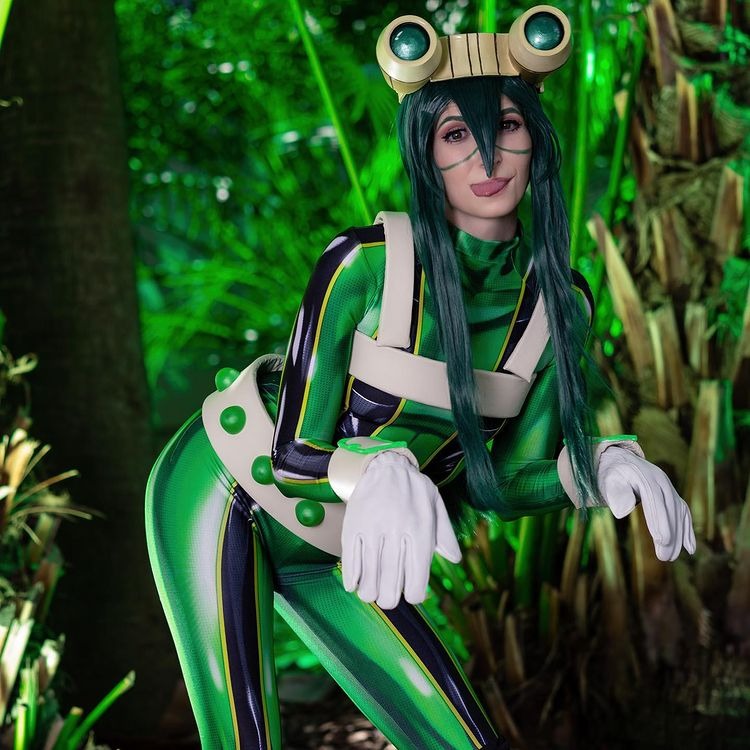Tsuyu Asui My Hero Academia Costume - Women's Cosplay Suit