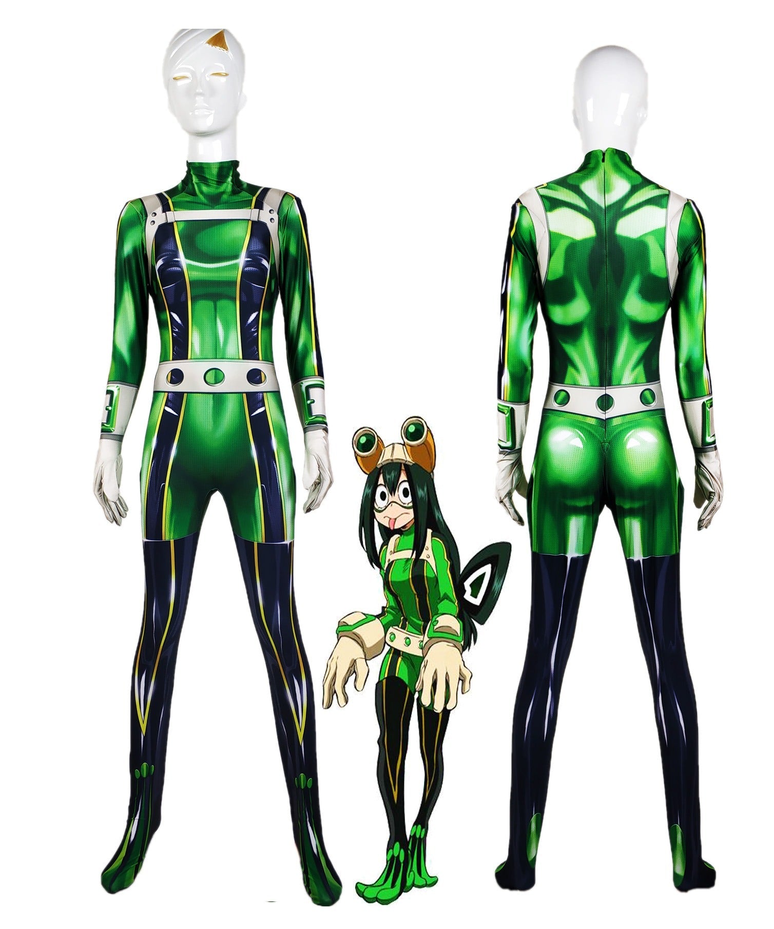 Tsuyu Asui My Hero Academia Costume - Women's Cosplay Suit