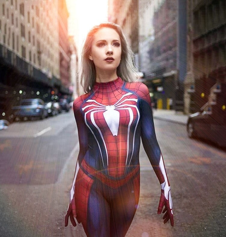 Mary Jane Spider-Man PS4 Game Costume - Women's Cosplay Suit