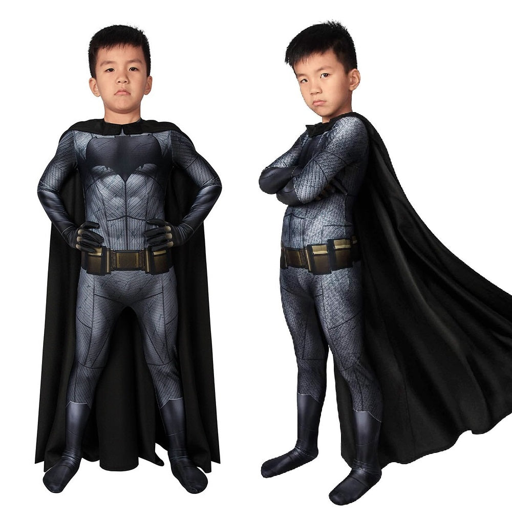 Kids Batman (Ben Affleck) Costume with Cape - Children's Cosplay