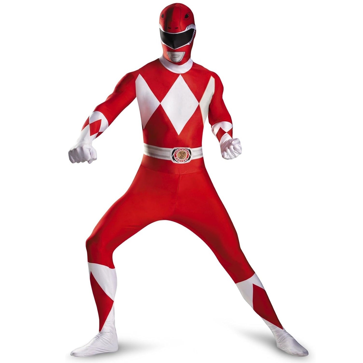 Power Rangers Classic Costume - Adult Cosplay Suit (5 Colors)